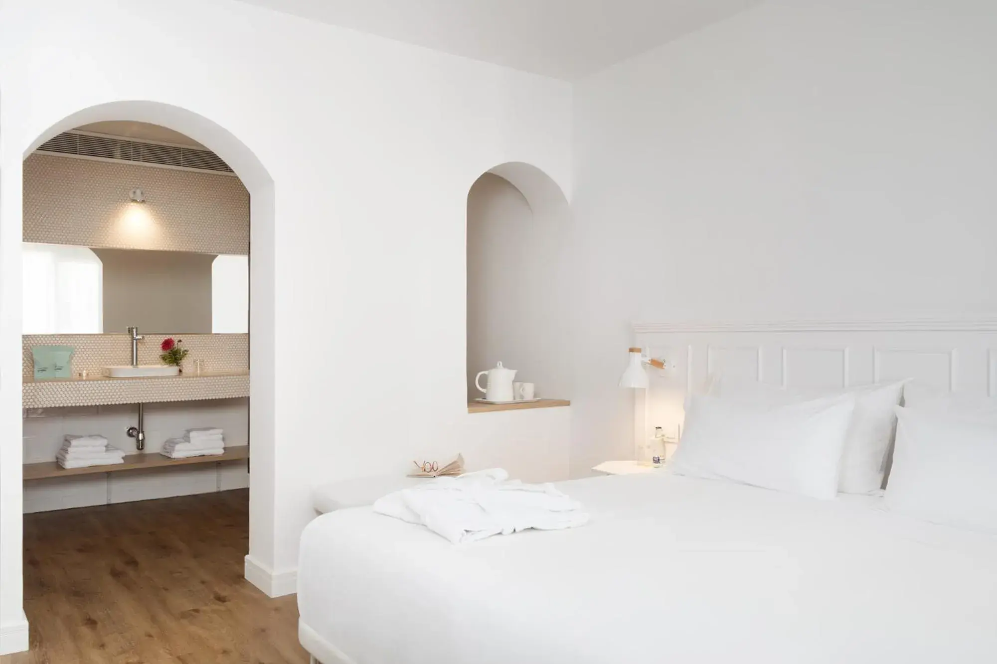 Bed in The 15th Boutique Hotel Bed in The 15th Boutique Hotel