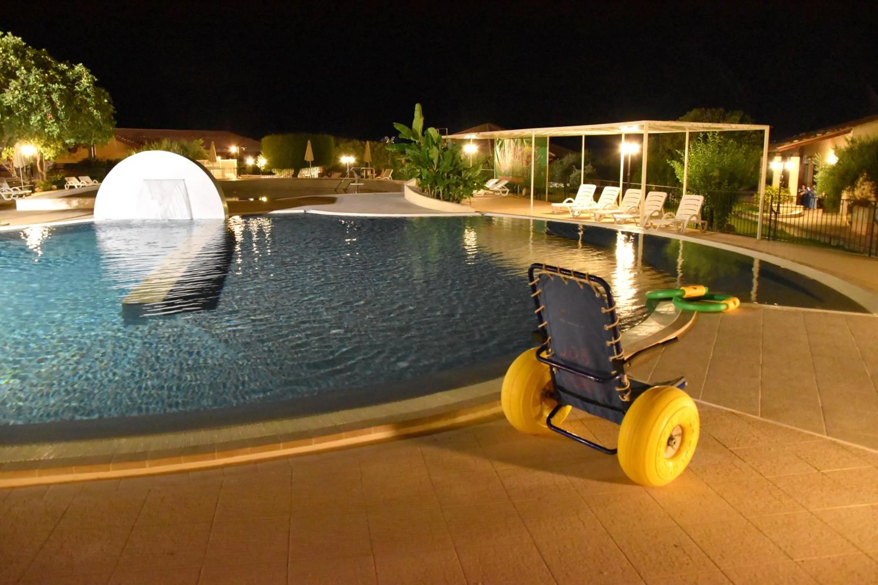 Pool view in Kikki Village