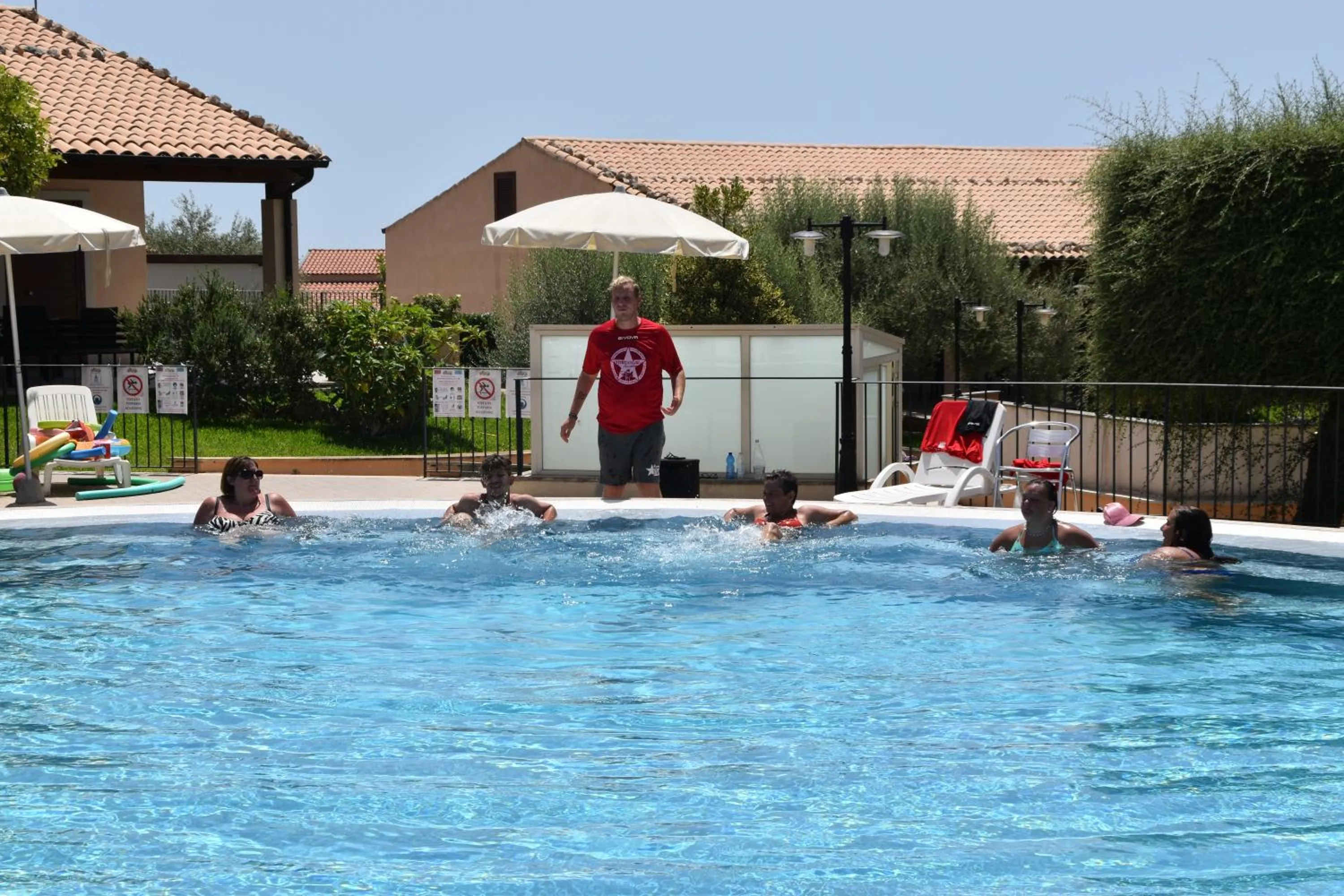 Swimming pool in Kikki Village