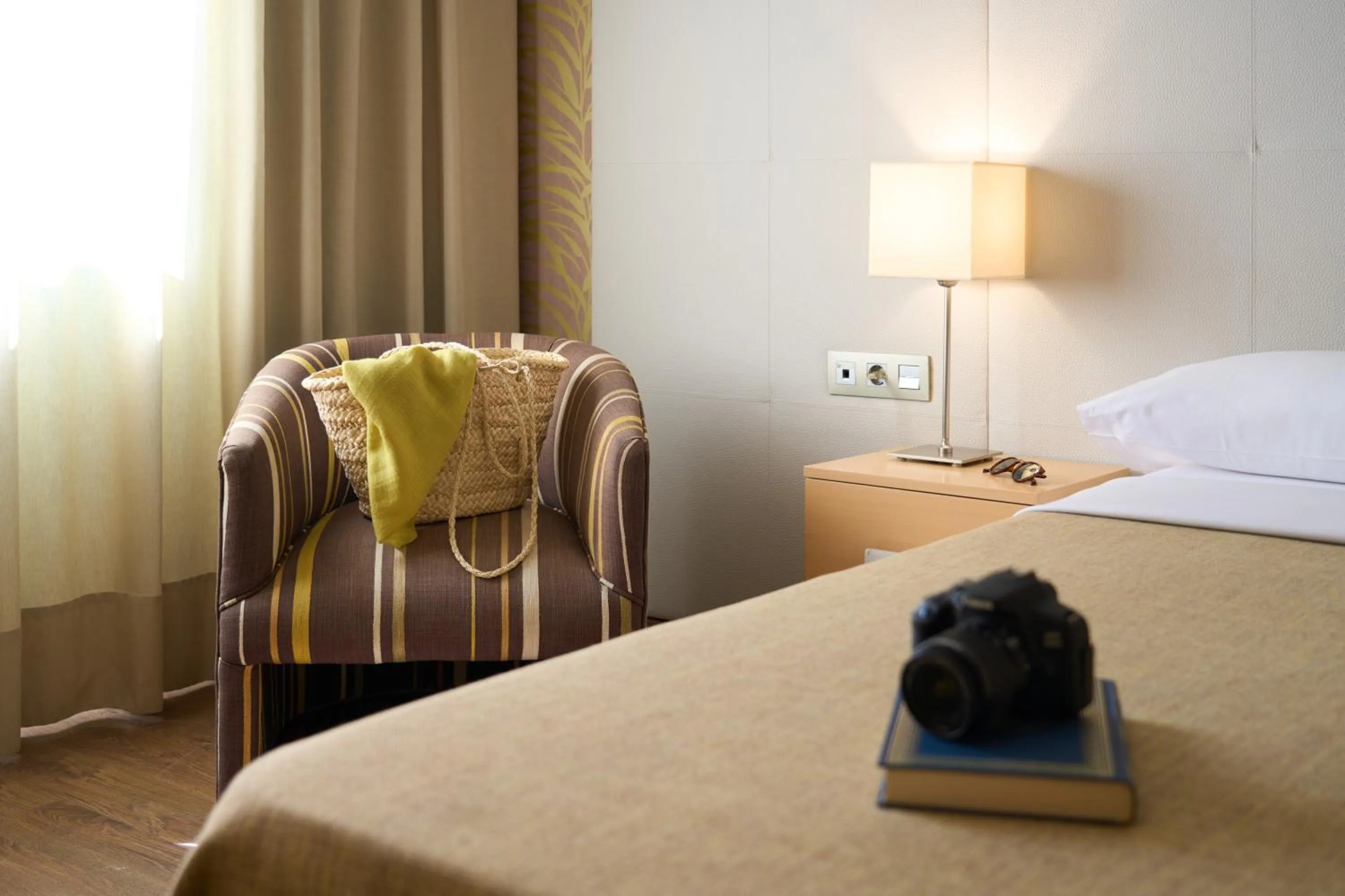 Decorative detail, Bed in Hotel Macià Doñana