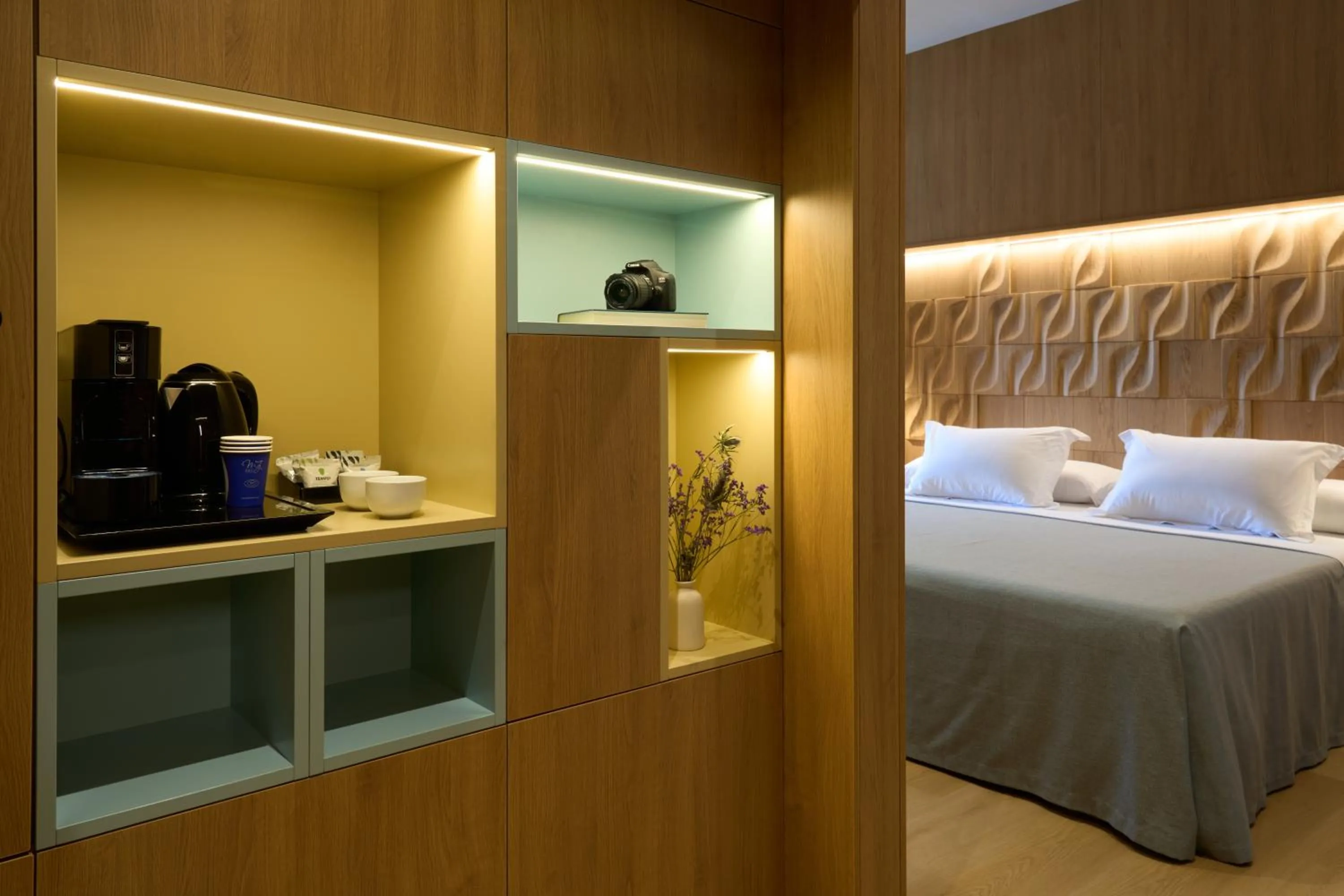 Decorative detail, Bed in Hotel Macià Doñana