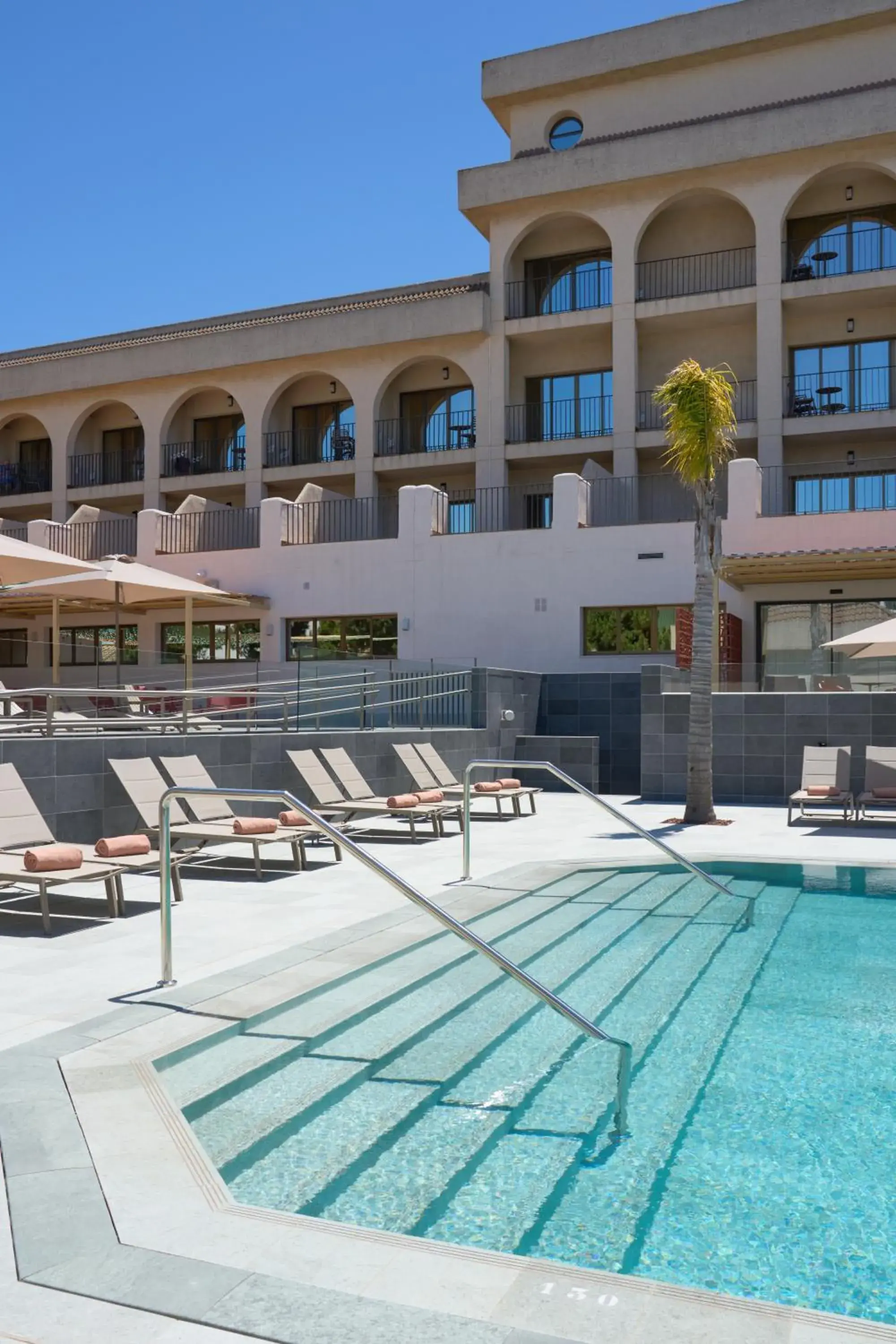 Pool view in Hotel Macià Doñana Pool view in Hotel Macià Doñana