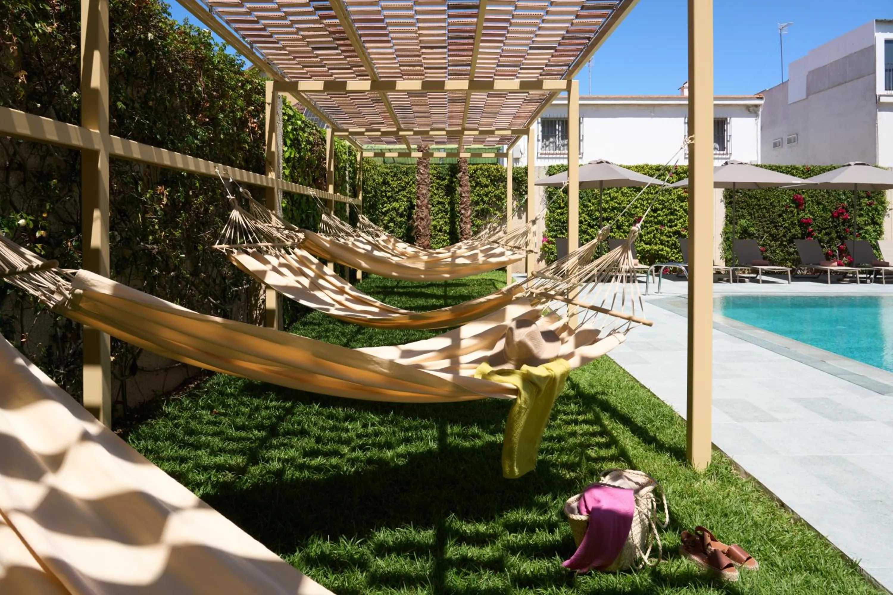 Swimming pool in Hotel Macià Doñana
