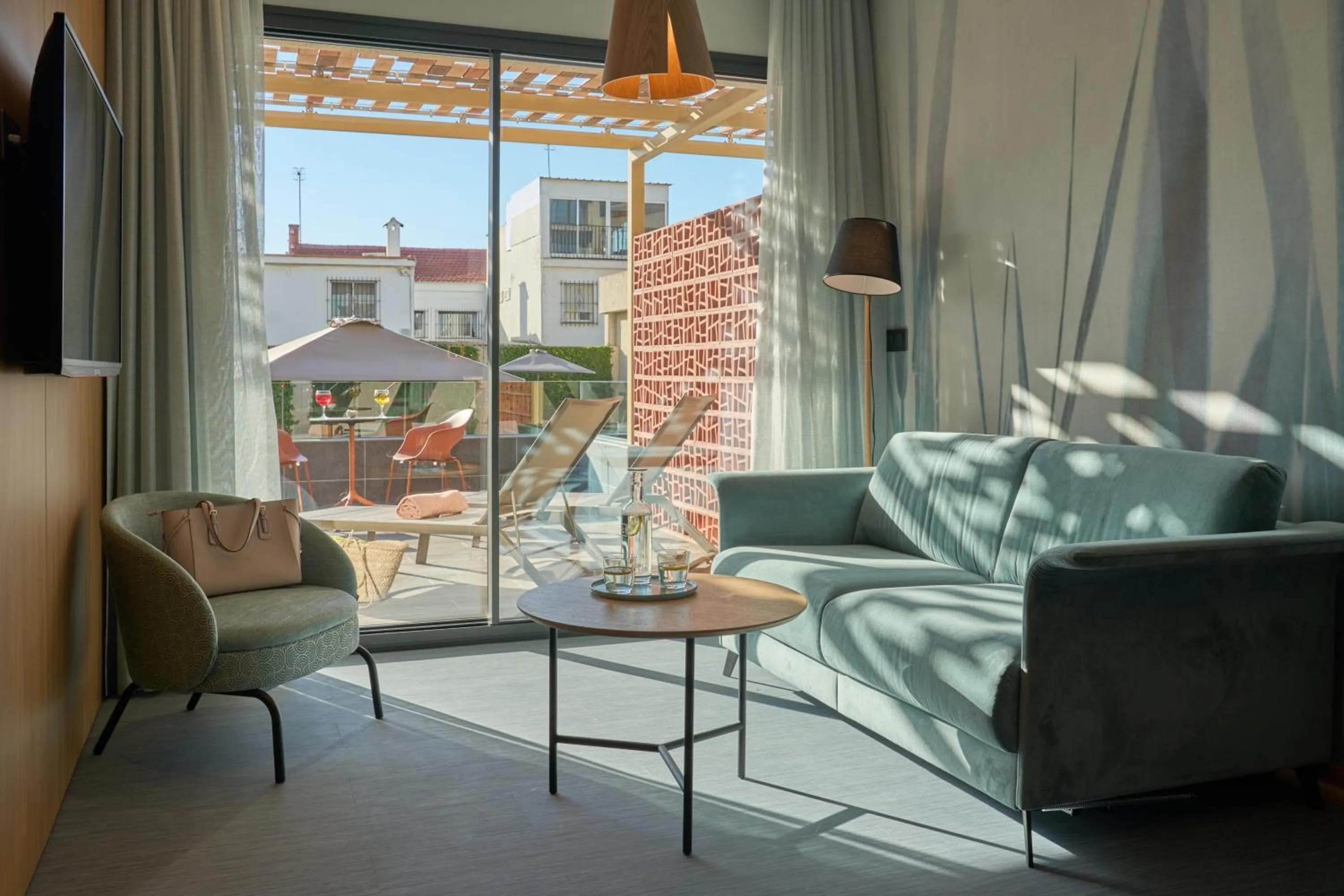 Living room in Hotel Macià Doñana