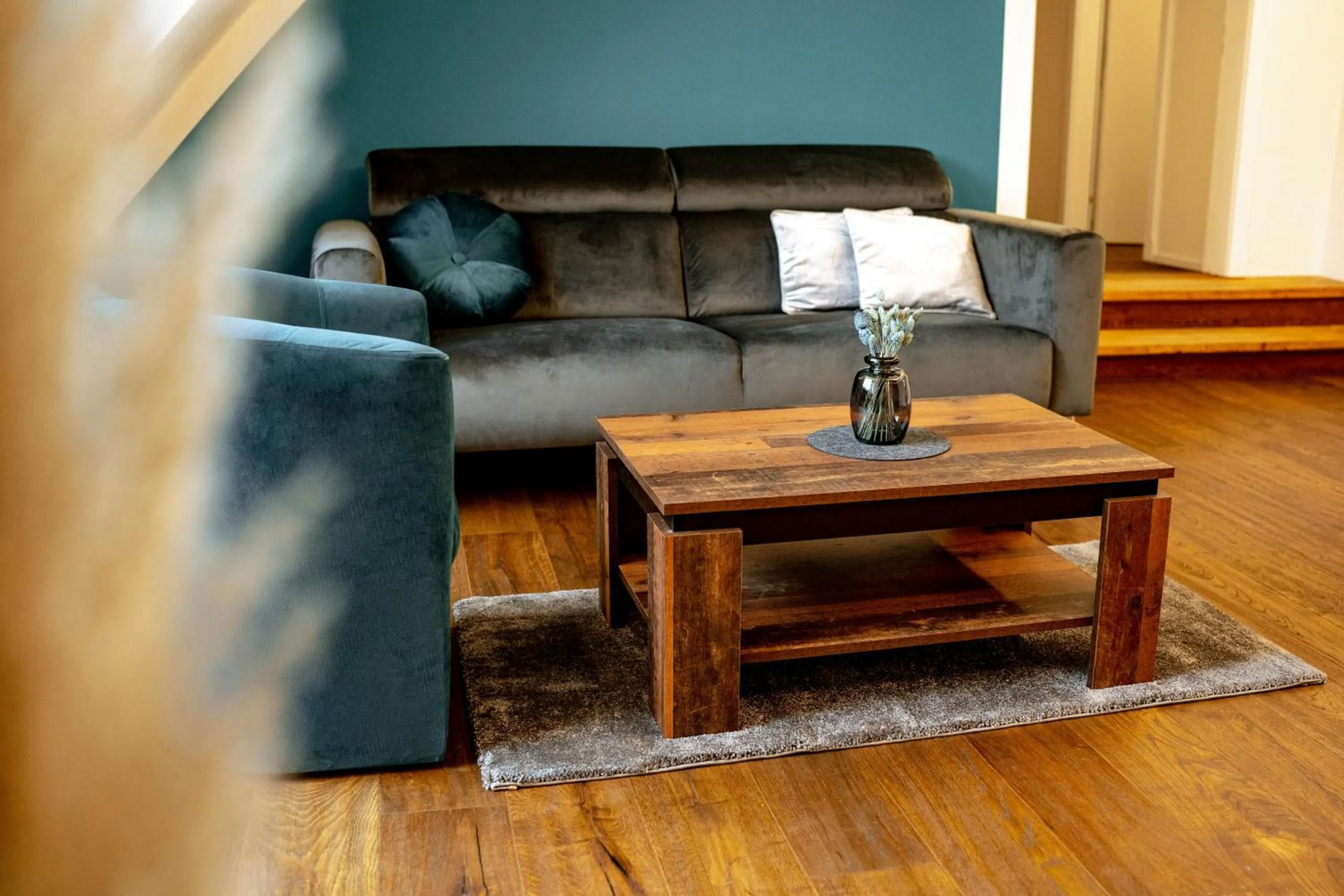 Communal lounge/ TV room in Reos Hotel Wangen