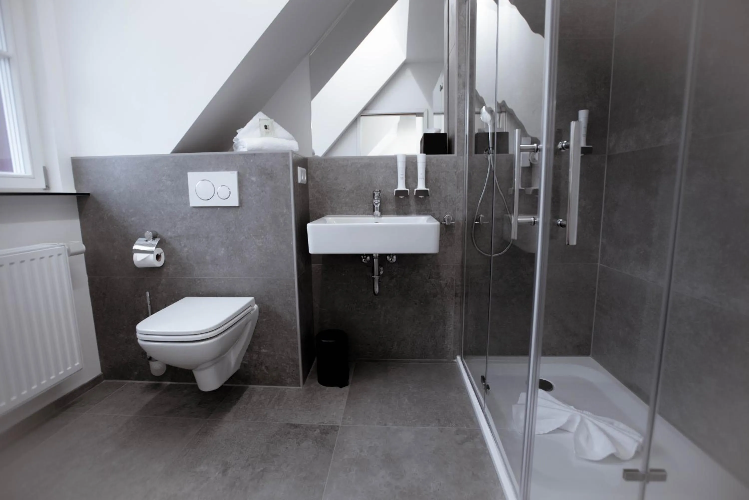 Bathroom in Reos Hotel Wangen