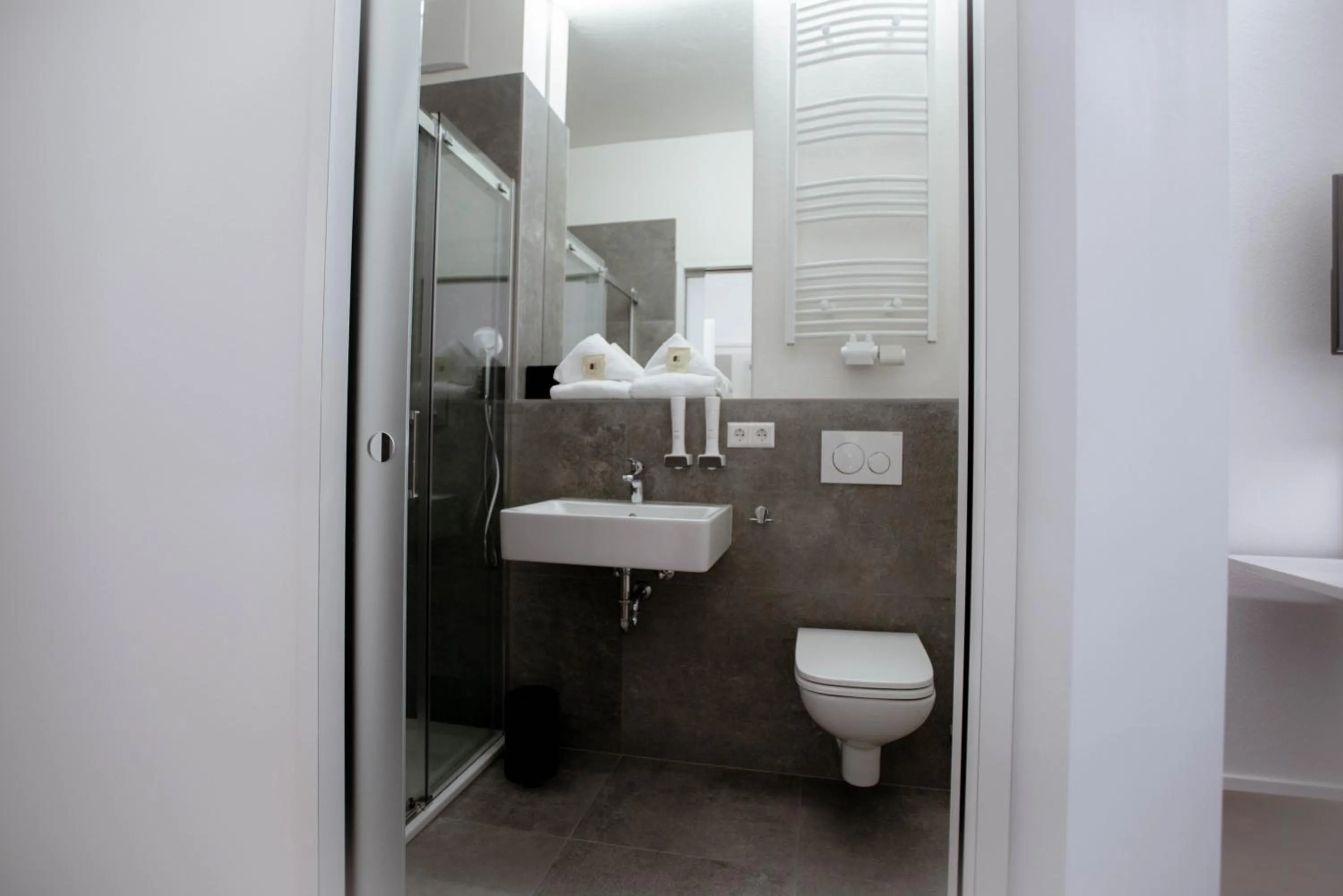 Shower in Reos Hotel Wangen