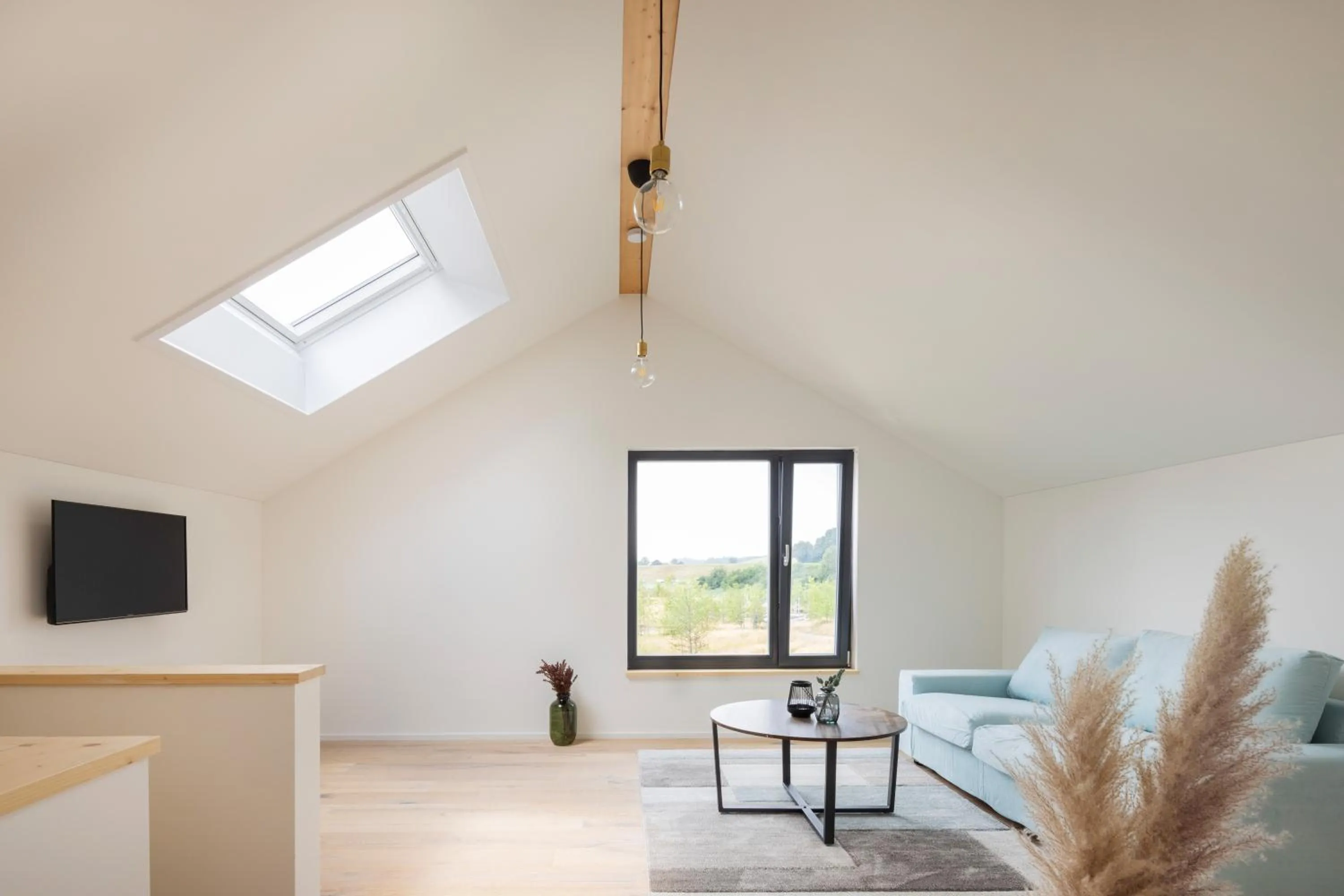 Living room in Reos Hotel Wangen