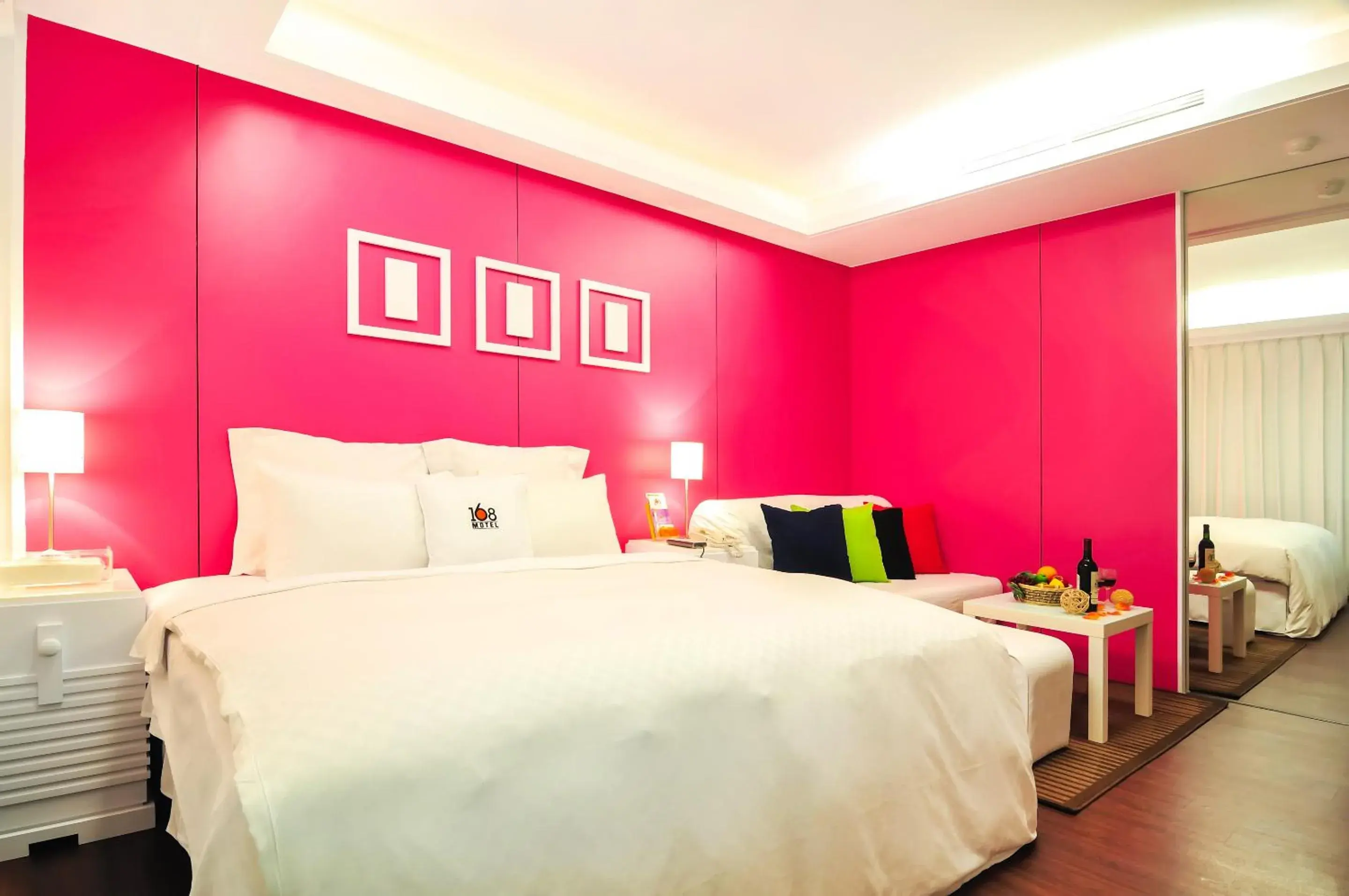 Bed in 168 Motel-PingZhen