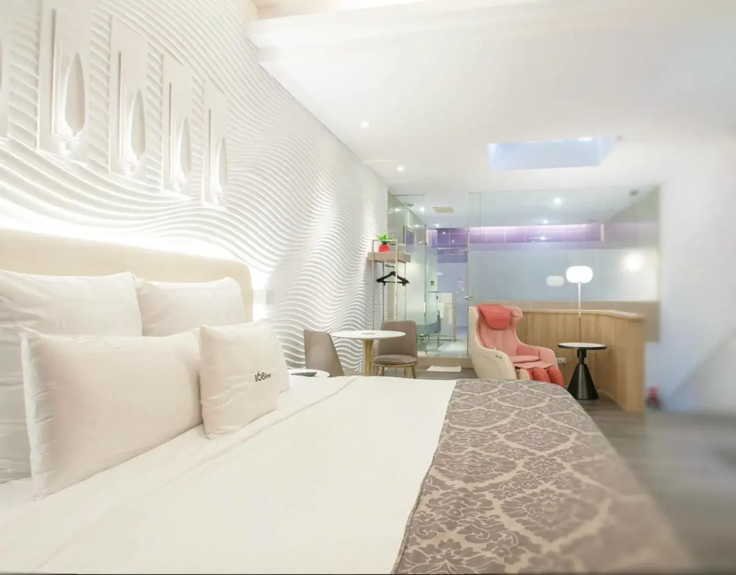 Bed in 168 Motel-Taoyuan Bed in 168 Motel-Taoyuan