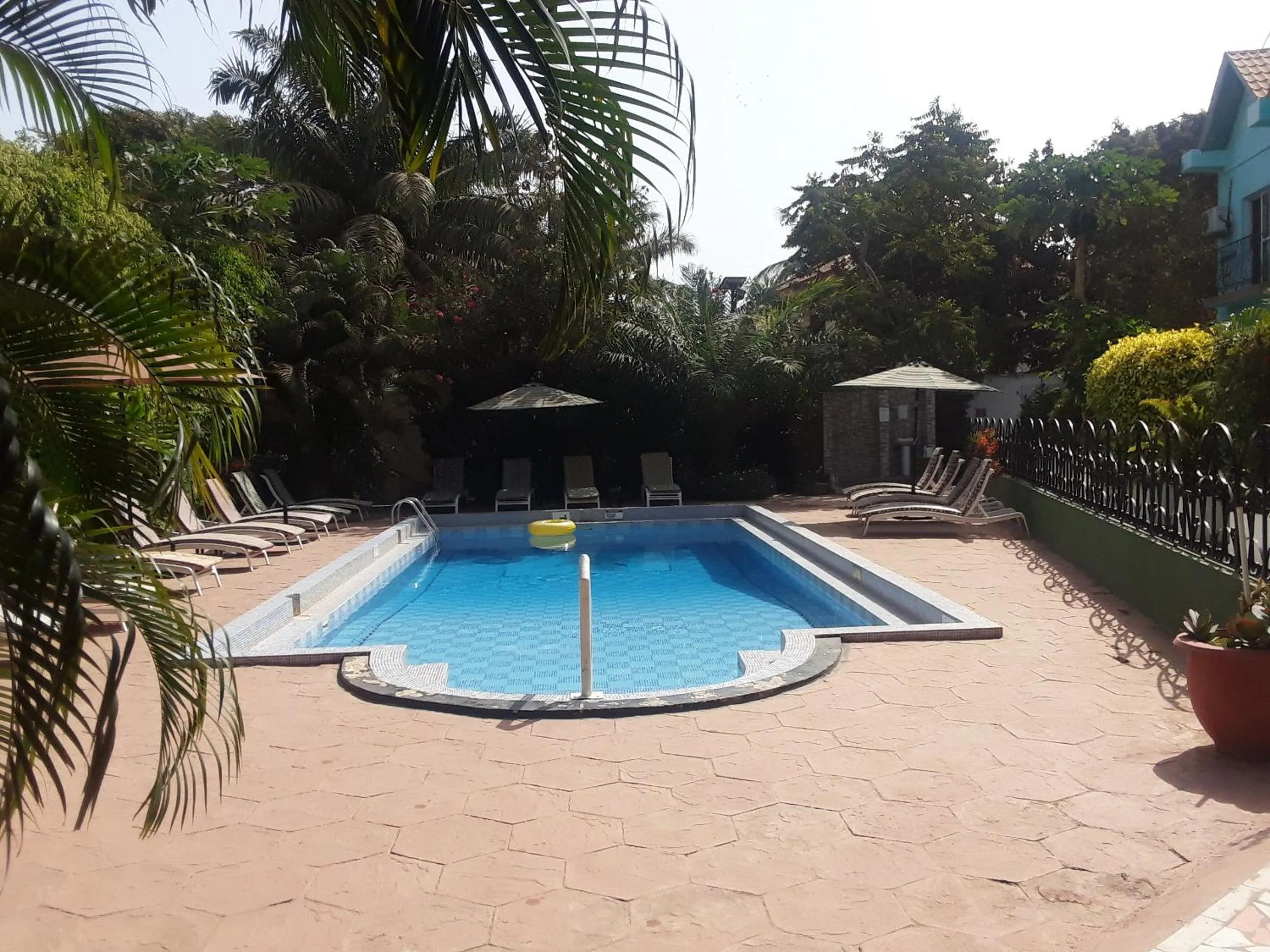 Swimming pool in Riyan Apartment