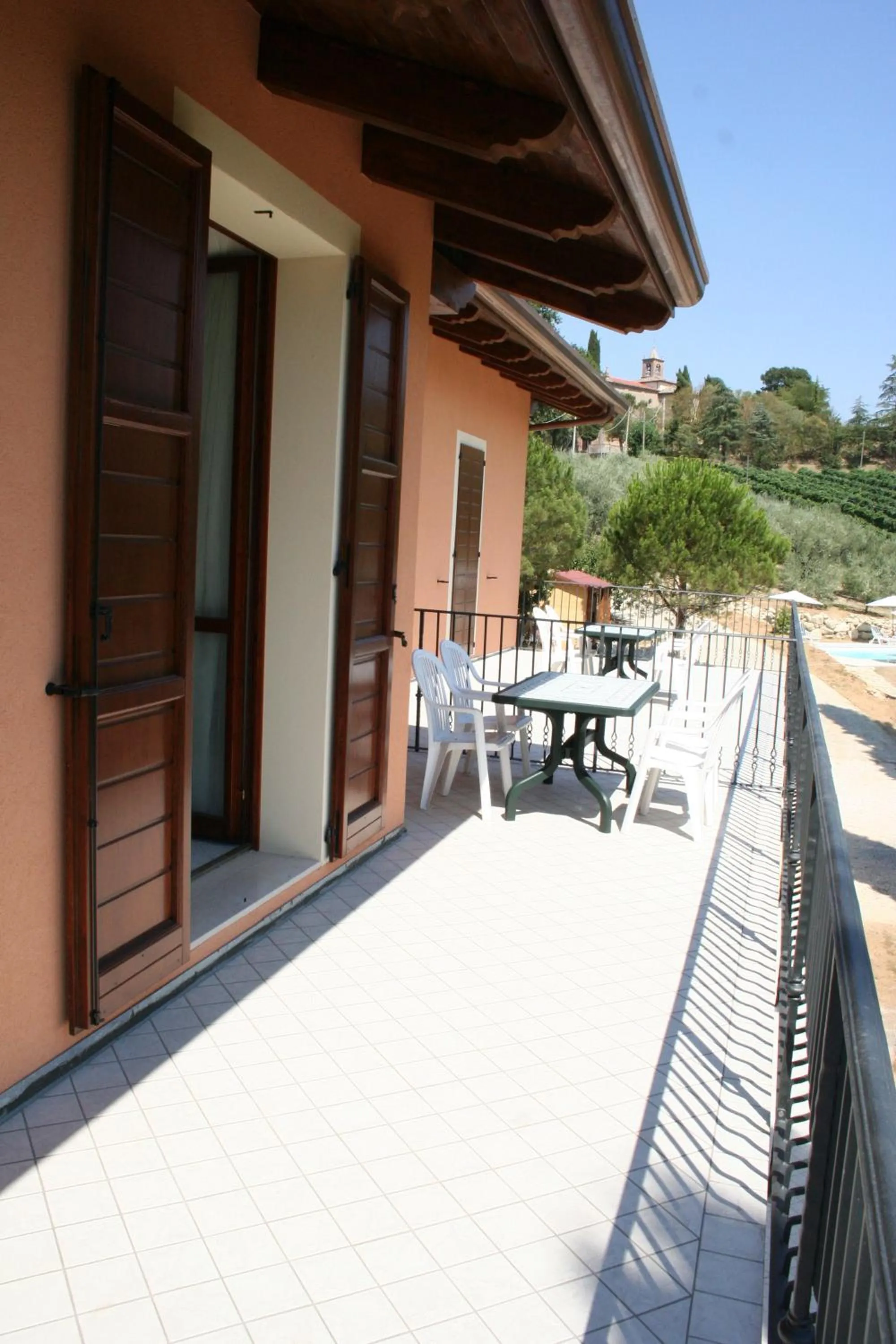 Balcony/Terrace in Residence Villa degli Ulivi