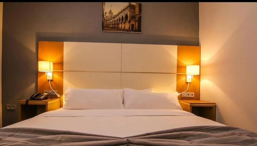 Bed in El Ghanami Hotel