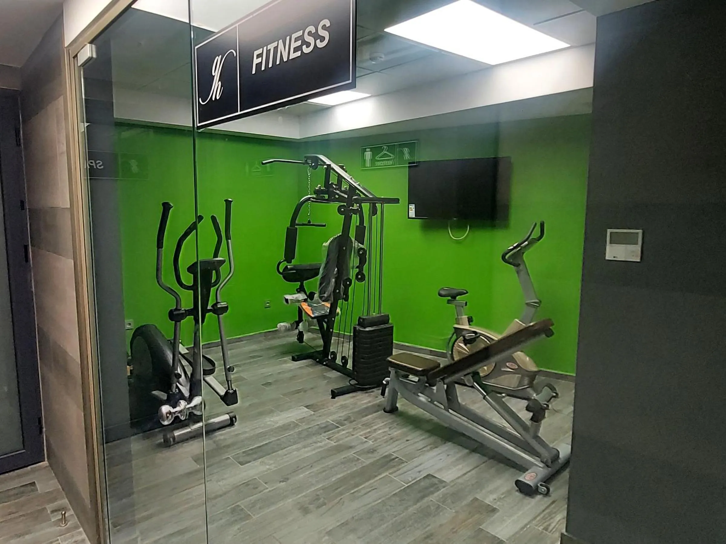Fitness centre/facilities in El Ghanami Hotel