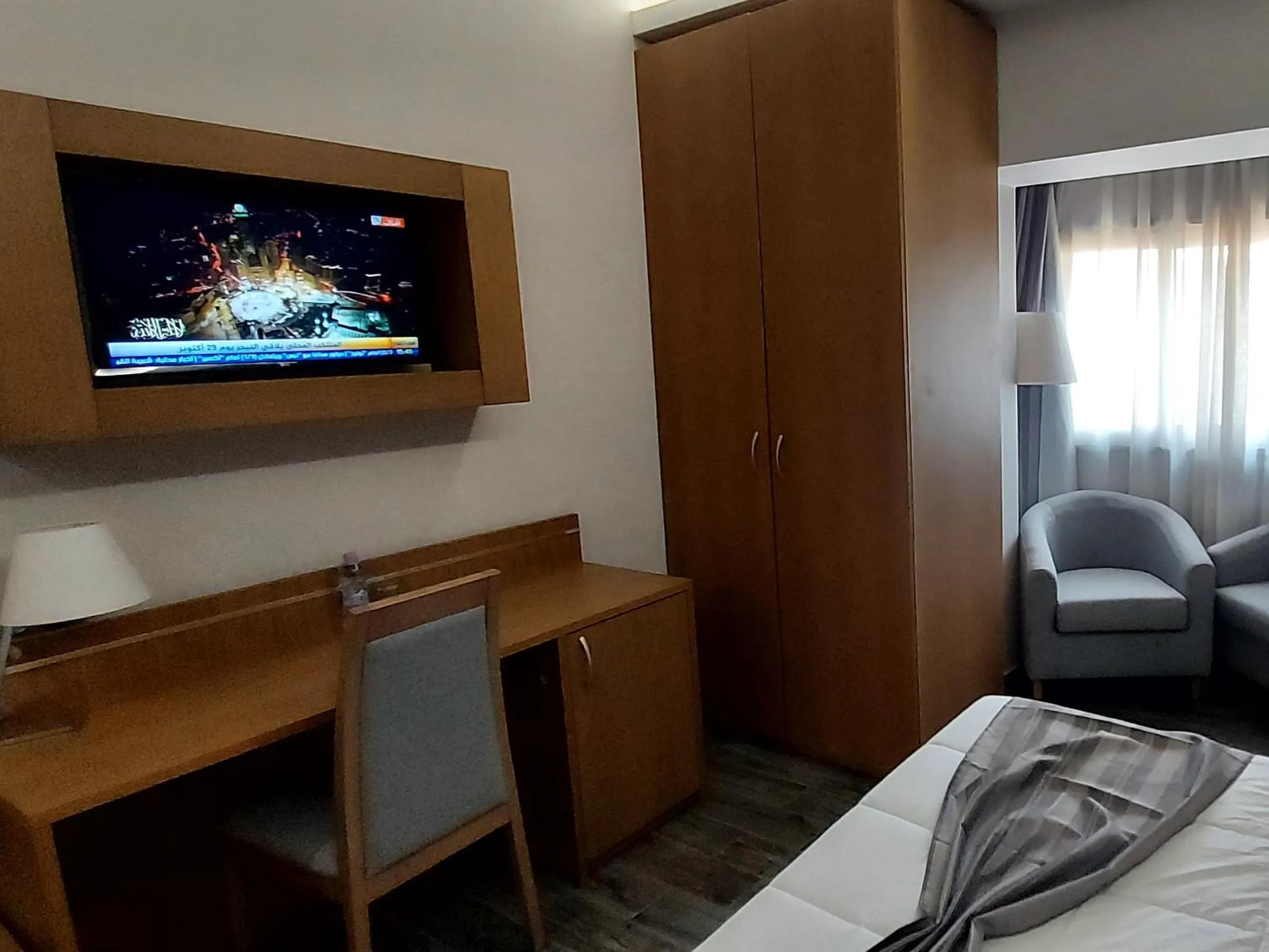 Bed in El Ghanami Hotel