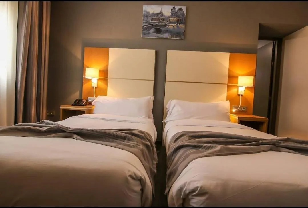 Bed in El Ghanami Hotel