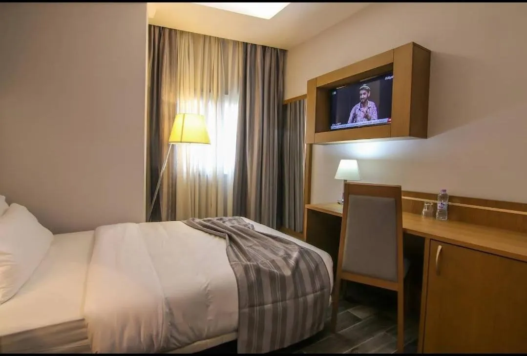 Bed in El Ghanami Hotel