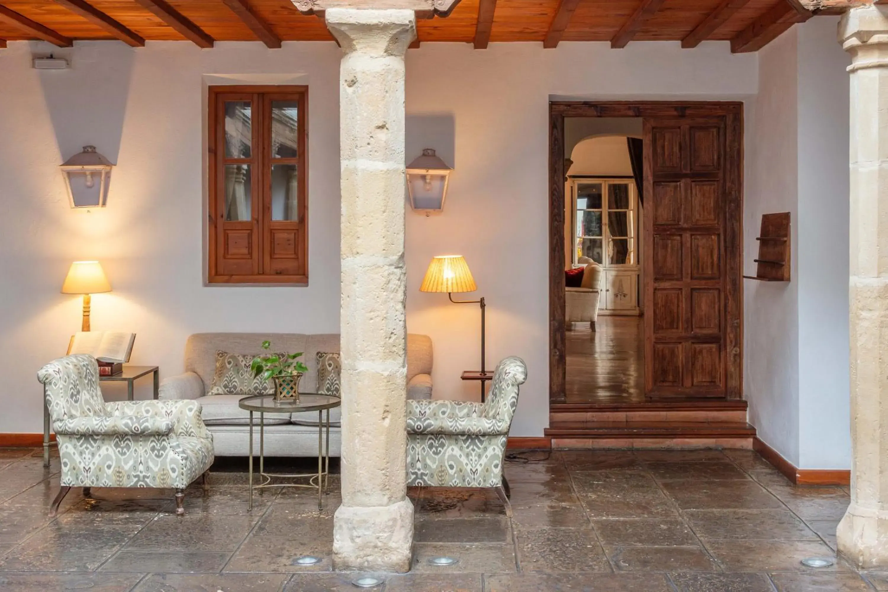 Property building in Hotel Puerta de la Luna Property building in Hotel Puerta de la Luna