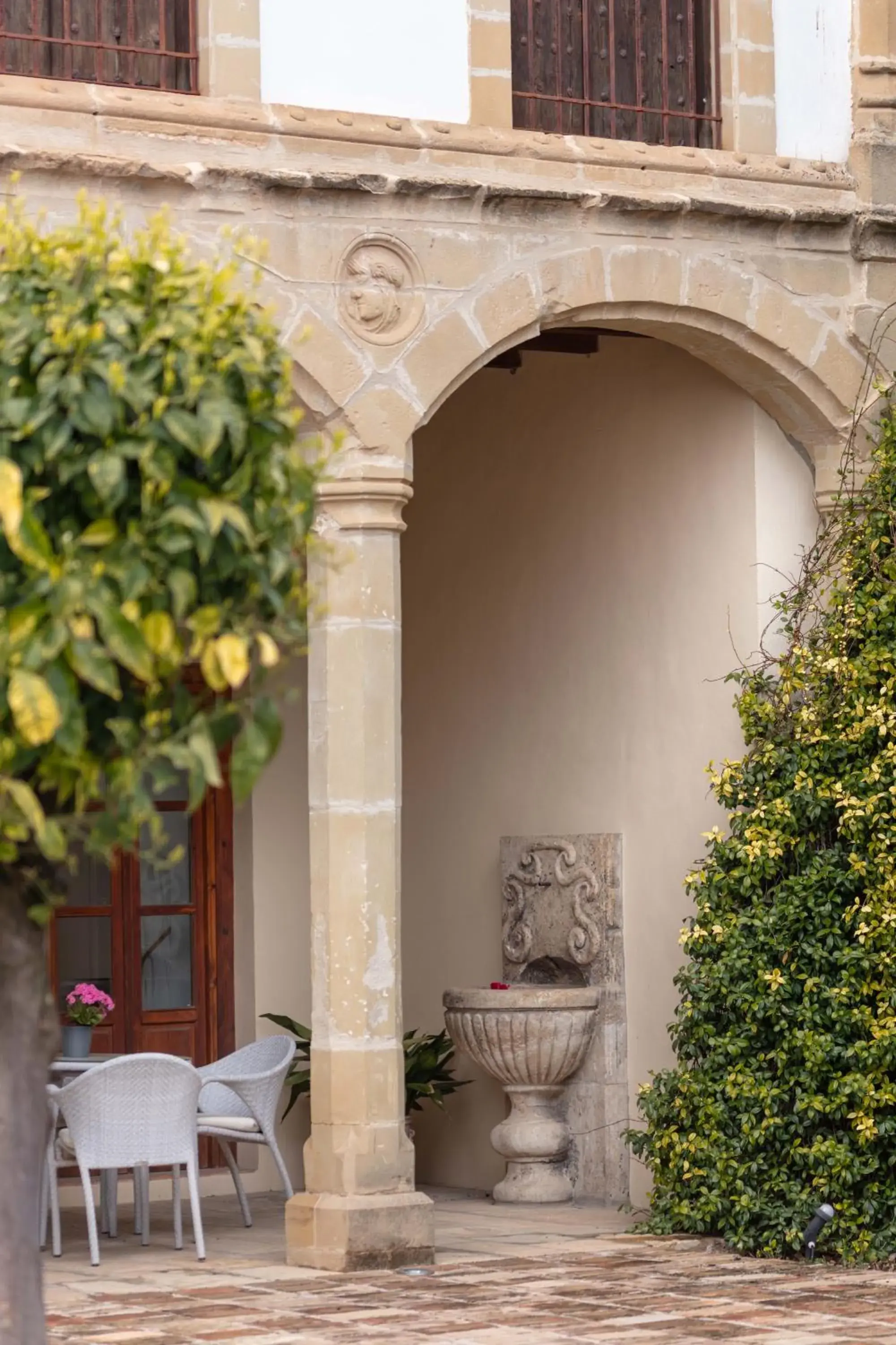 Property building in Hotel Puerta de la Luna Property building in Hotel Puerta de la Luna