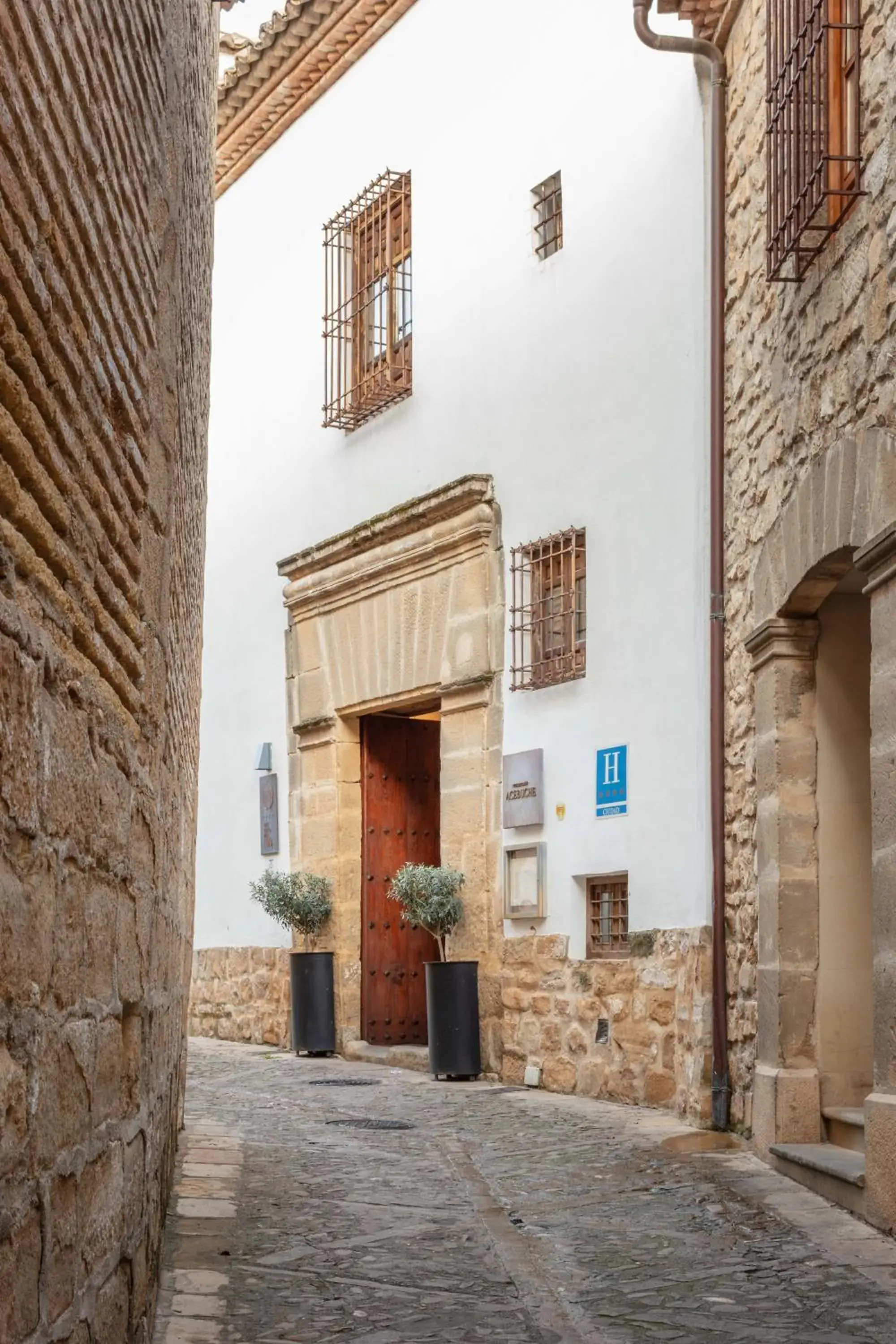 Property building in Hotel Puerta de la Luna Property building in Hotel Puerta de la Luna