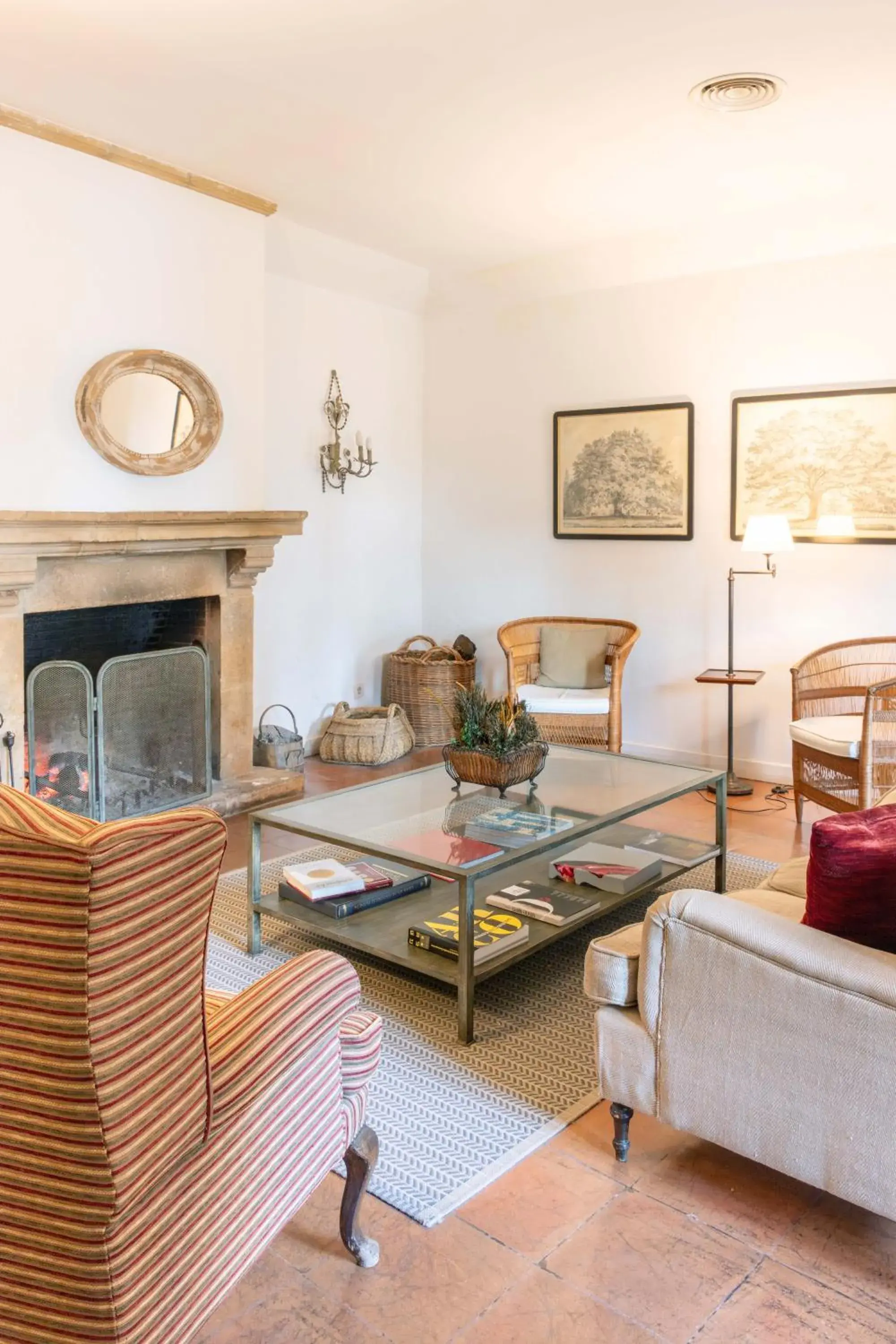 Living room in Hotel Puerta de la Luna Living room in Hotel Puerta de la Luna