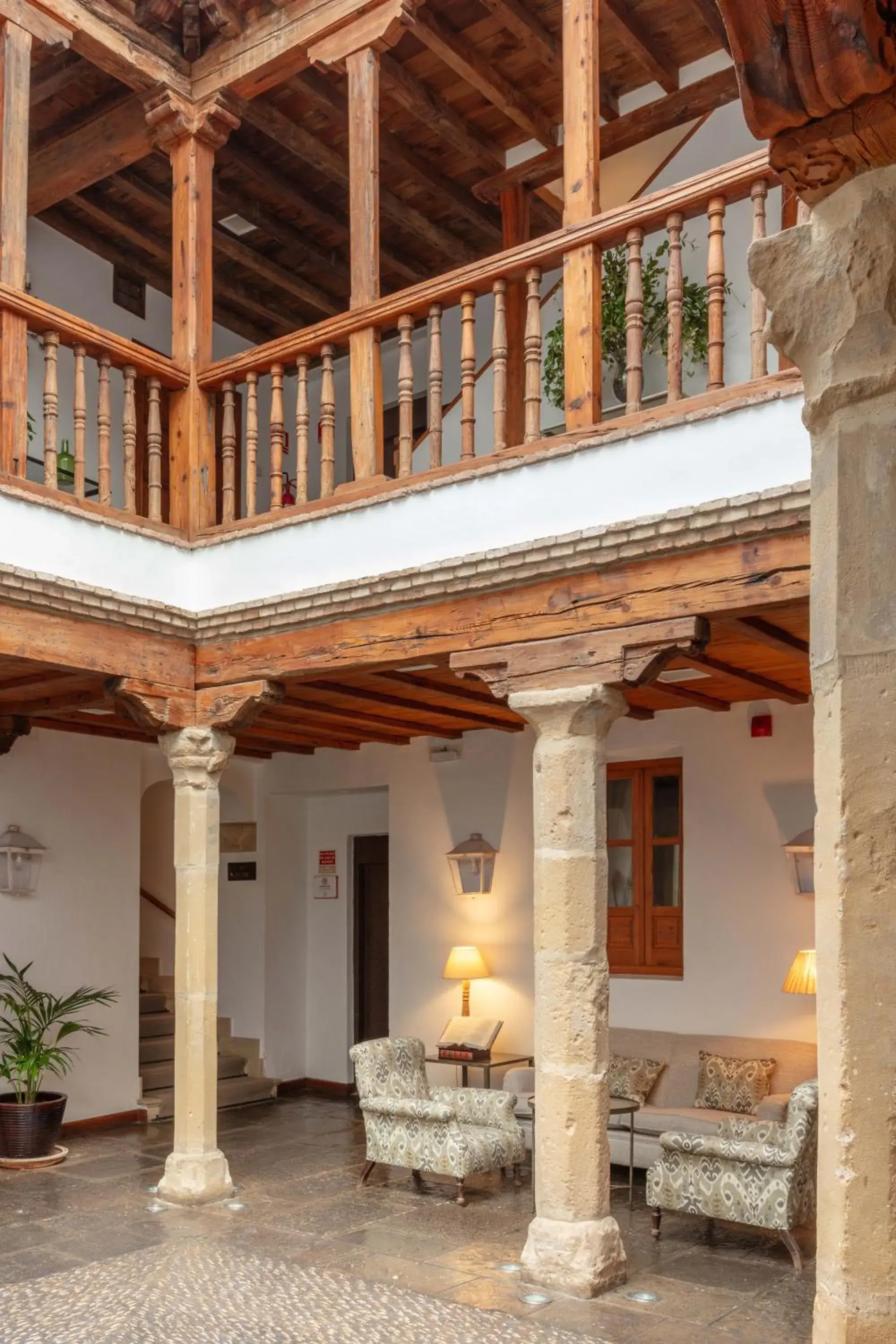 Property building in Hotel Puerta de la Luna Property building in Hotel Puerta de la Luna