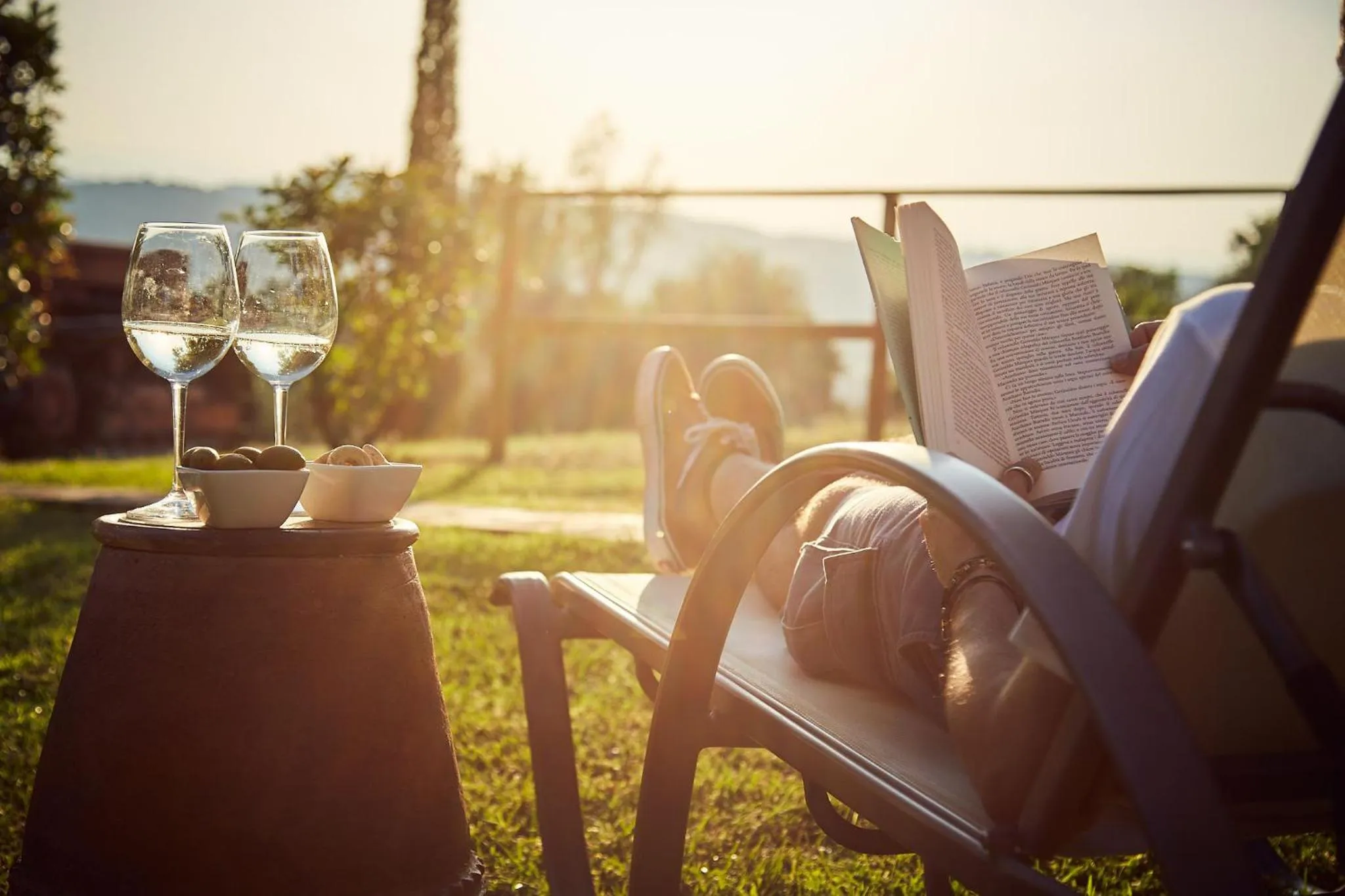 Garden in Affittacamere Maria Gabriella