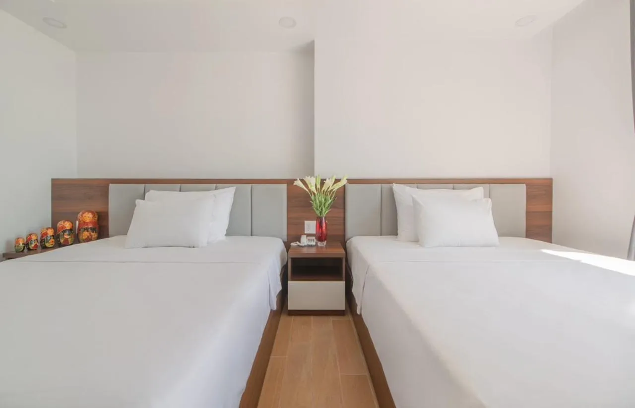 Bed in The Gold Coast Hotel Nha Trang