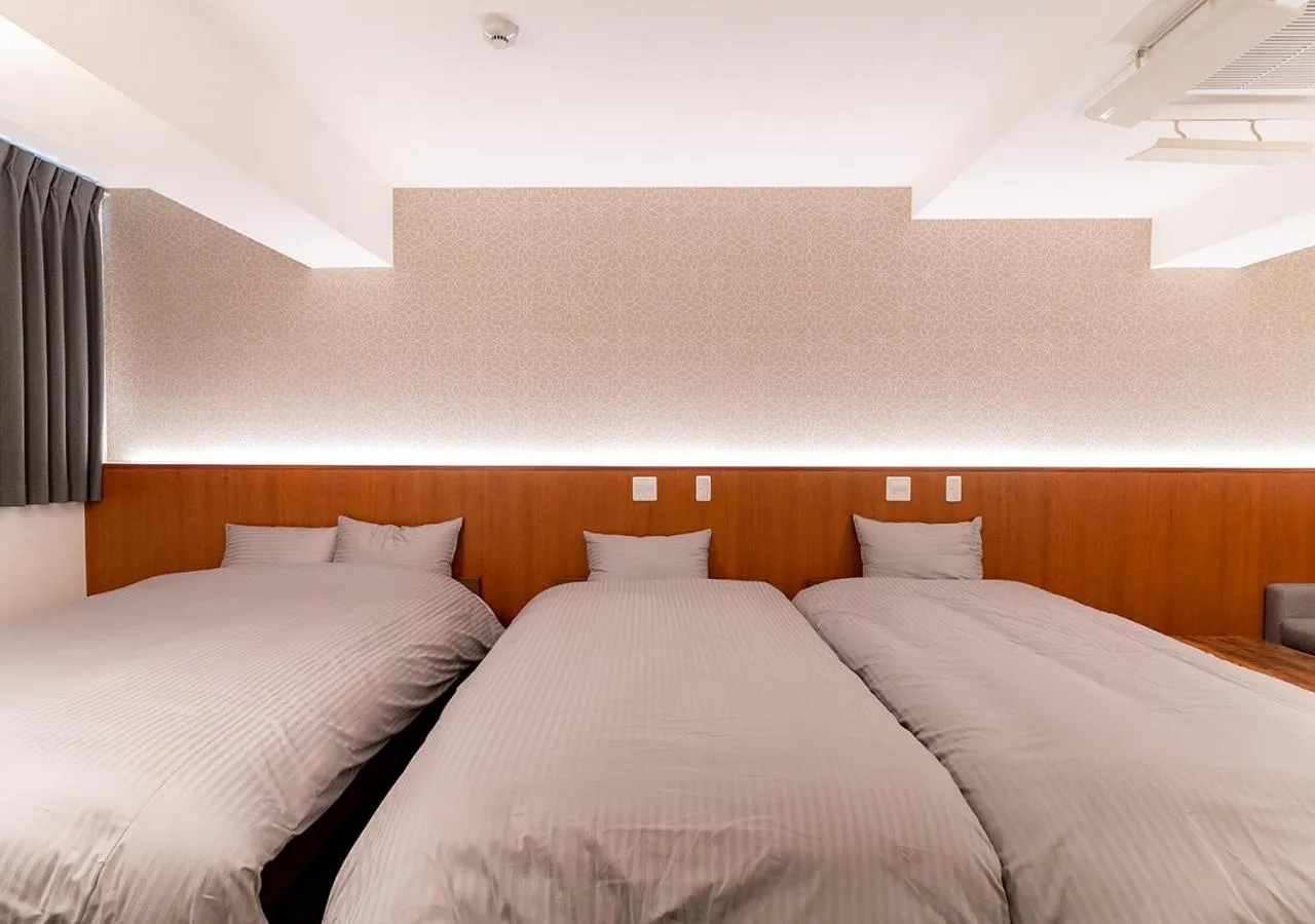 Bed in COCOSHUKU Nakano