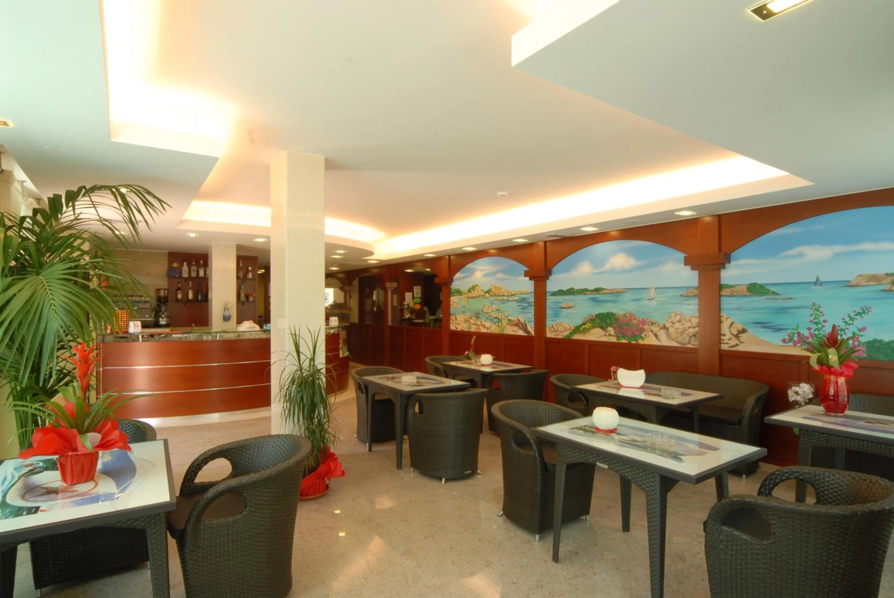 Lounge or bar in Residence Costa Smeralda