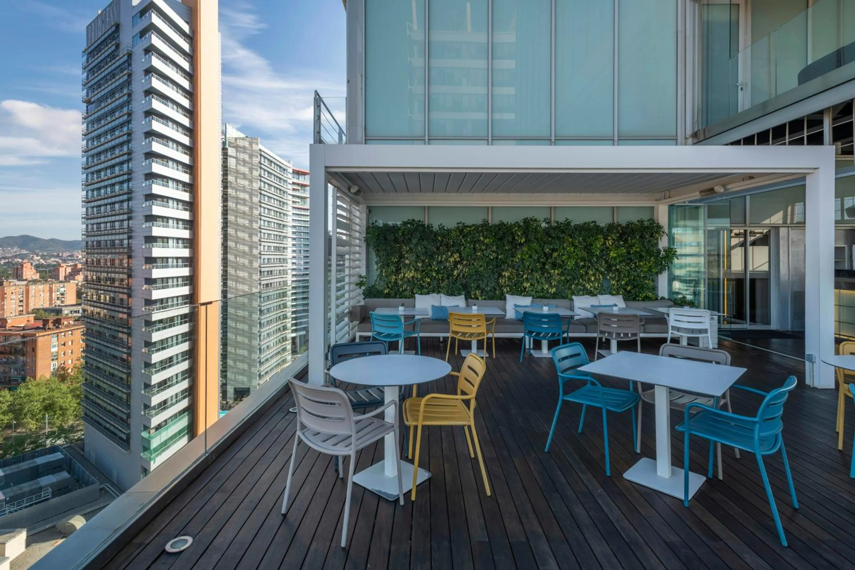 Balcony/Terrace in Leonardo Royal Hotel Barcelona Forum