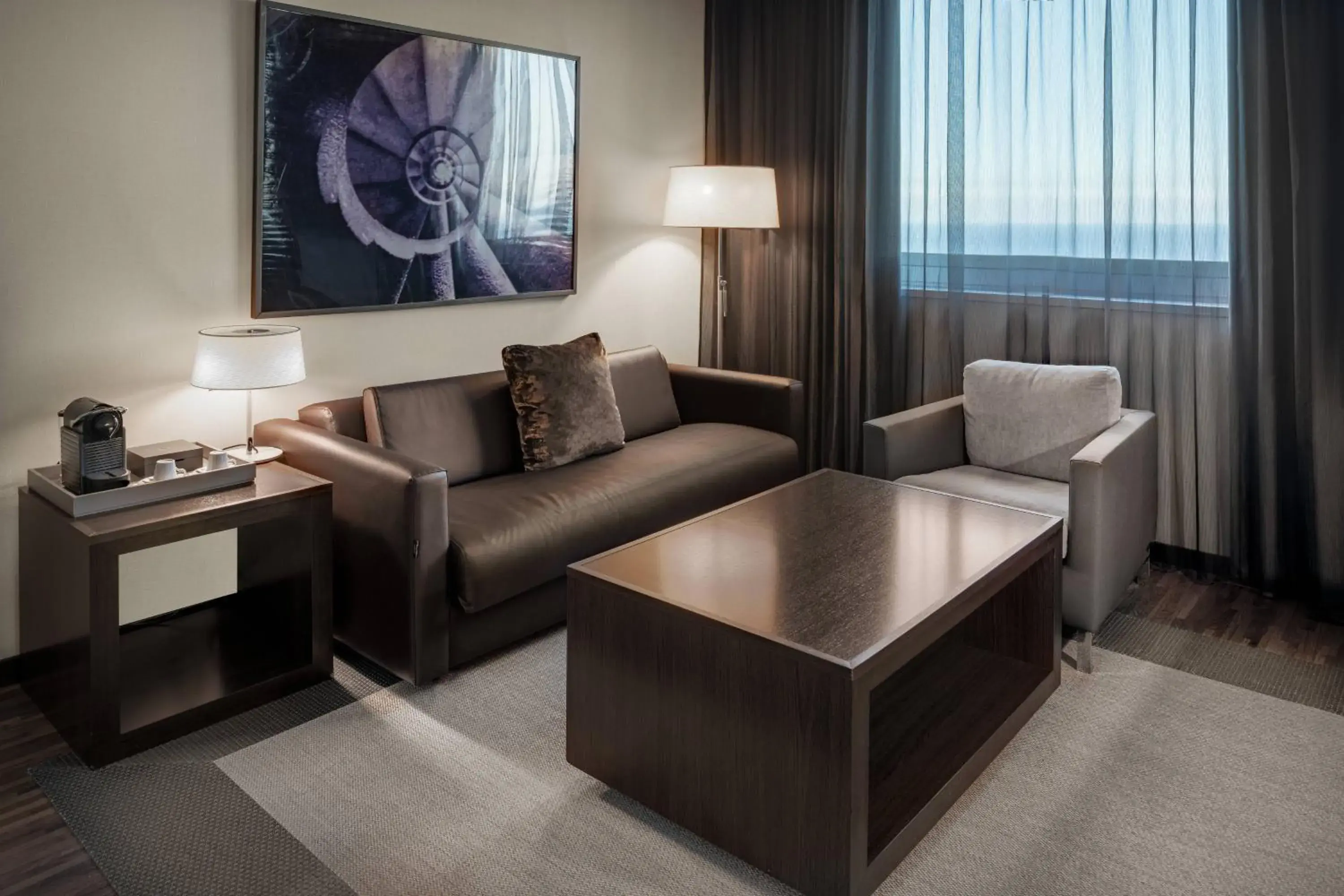 Junior Suite high floor with King bed in Leonardo Royal Hotel Barcelona Forum Junior Suite high floor with King bed in Leonardo Royal Hotel Barcelona Forum