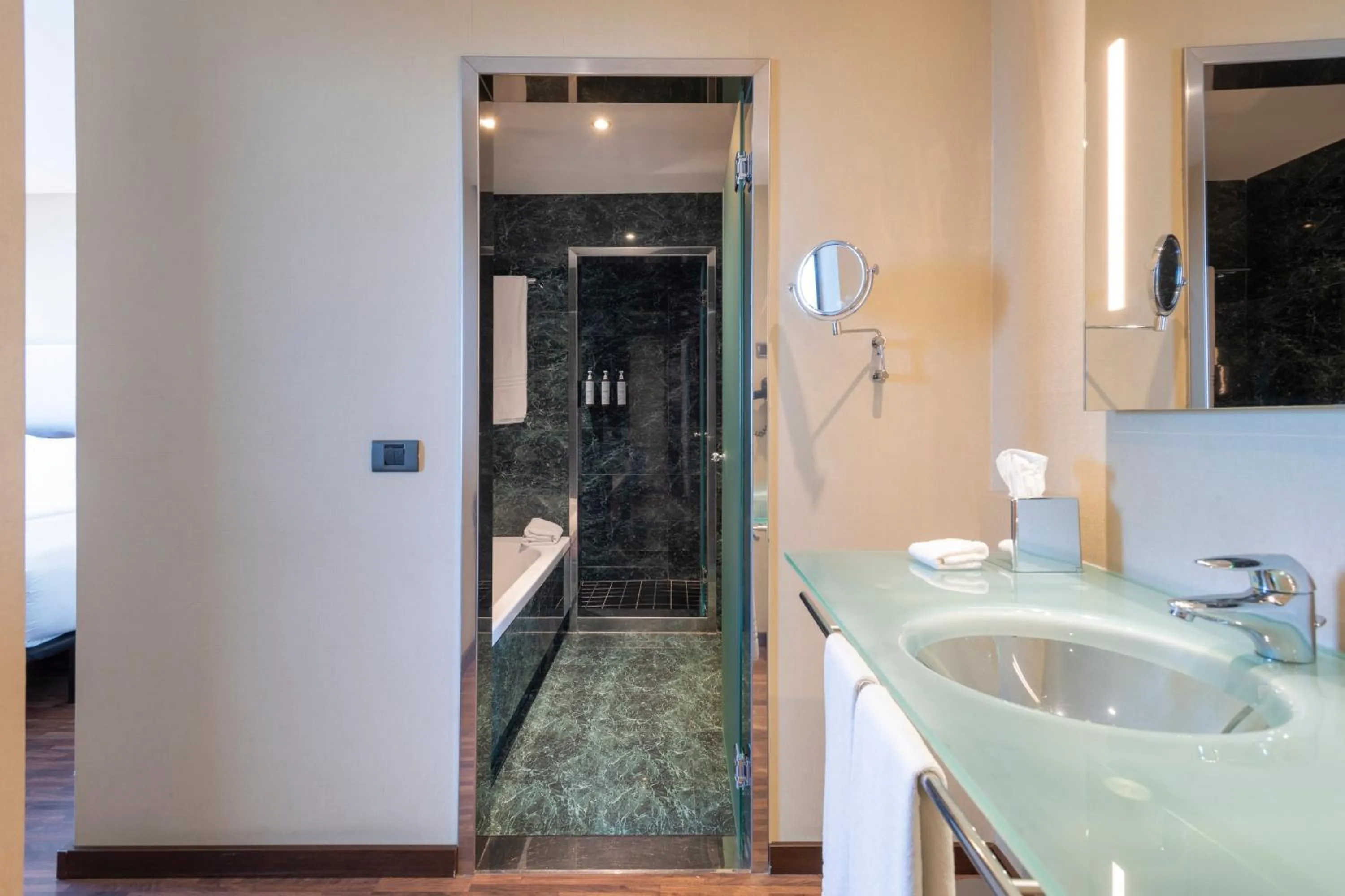 Bathroom in Leonardo Royal Hotel Barcelona Forum