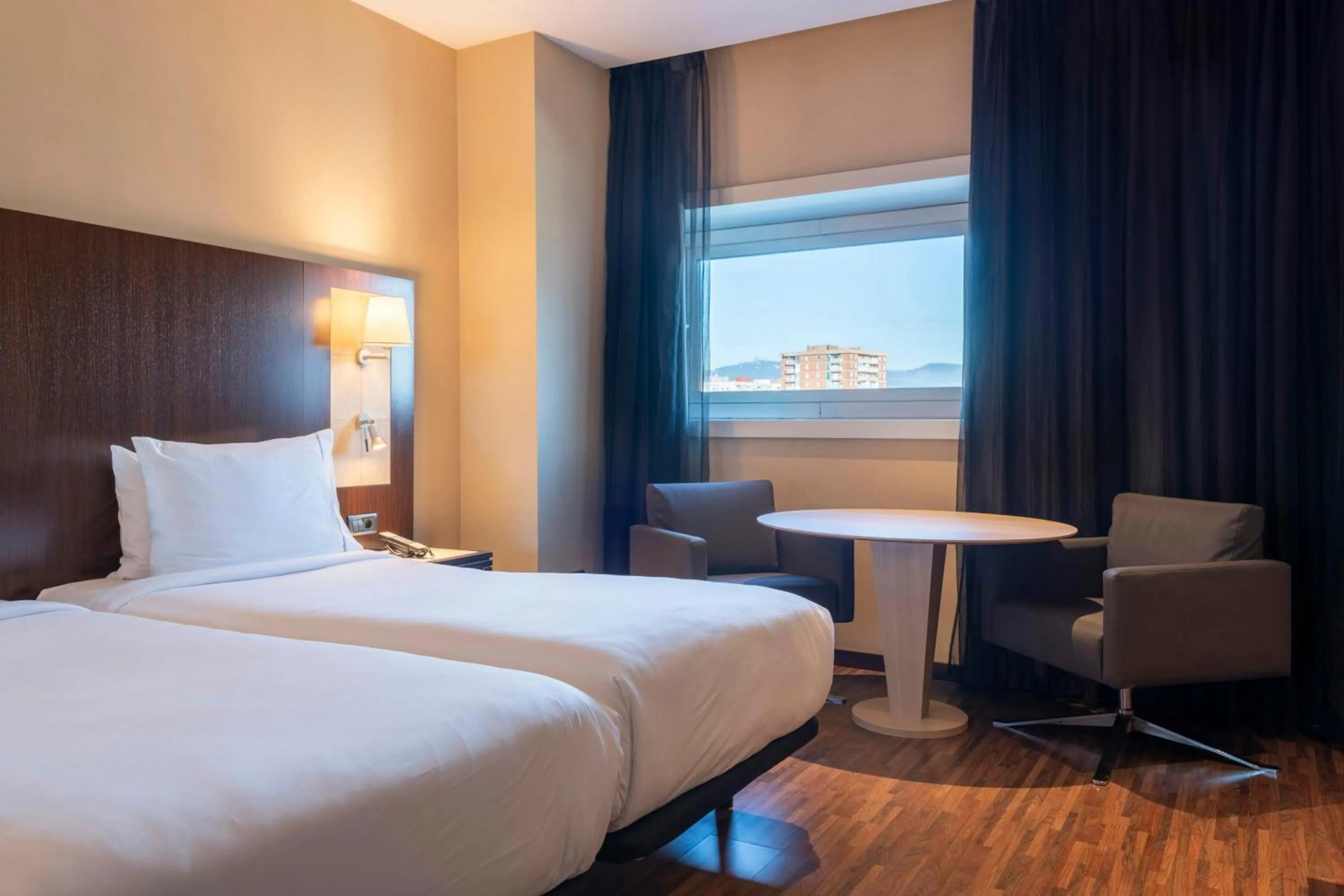 Photo of the whole room, Bed in Leonardo Royal Hotel Barcelona Forum