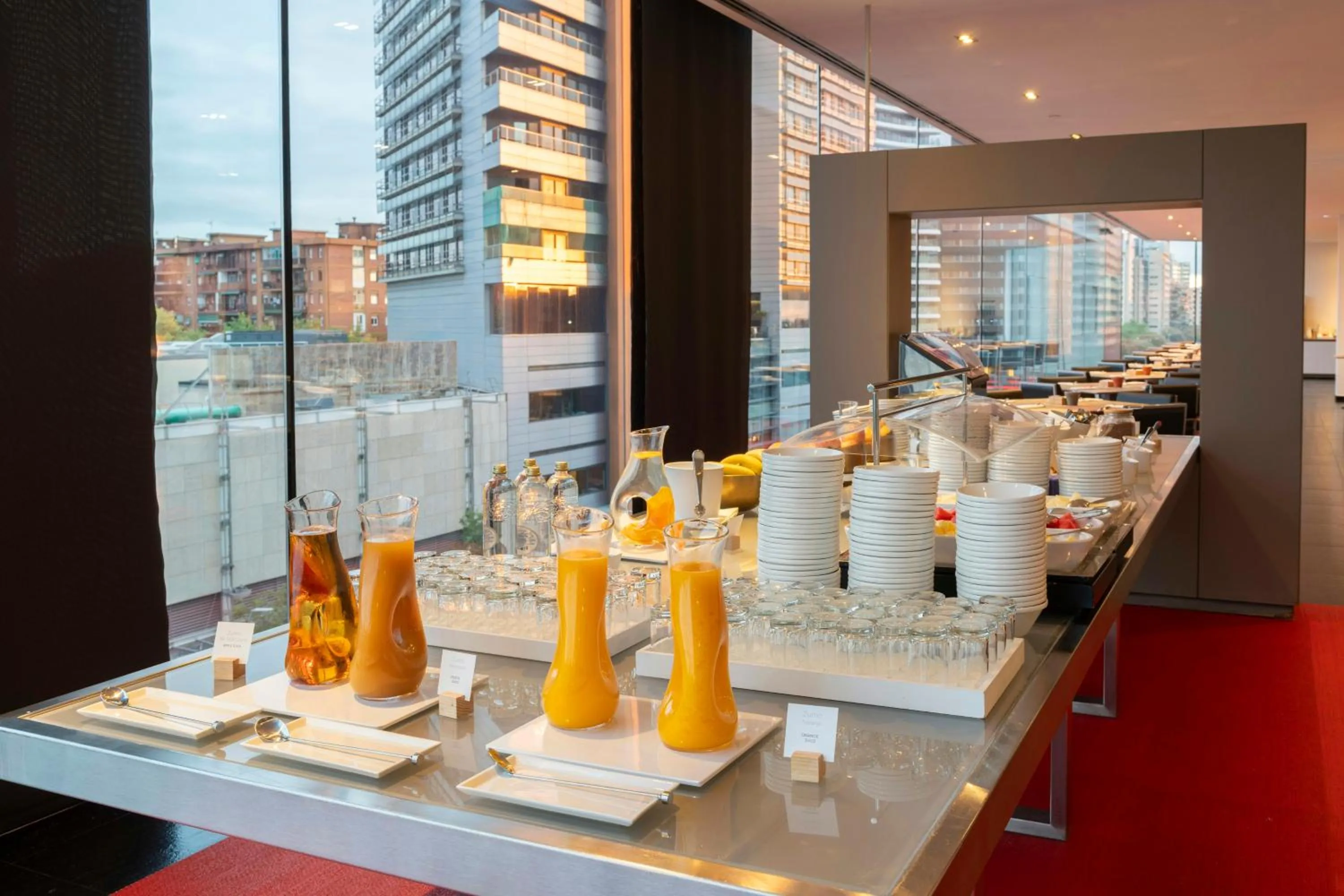 Breakfast in Leonardo Royal Hotel Barcelona Forum