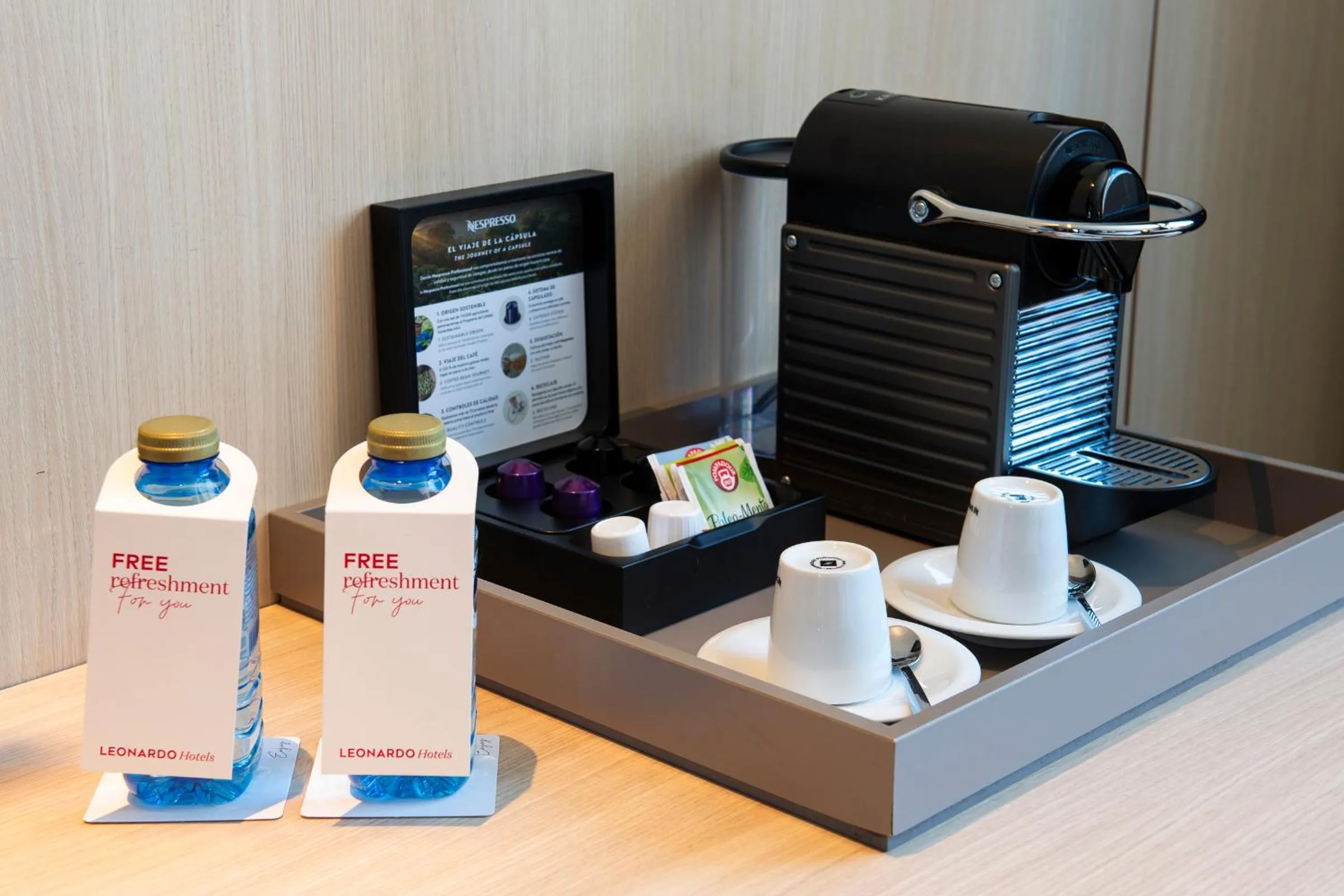 Bed in Leonardo Royal Hotel Barcelona Forum