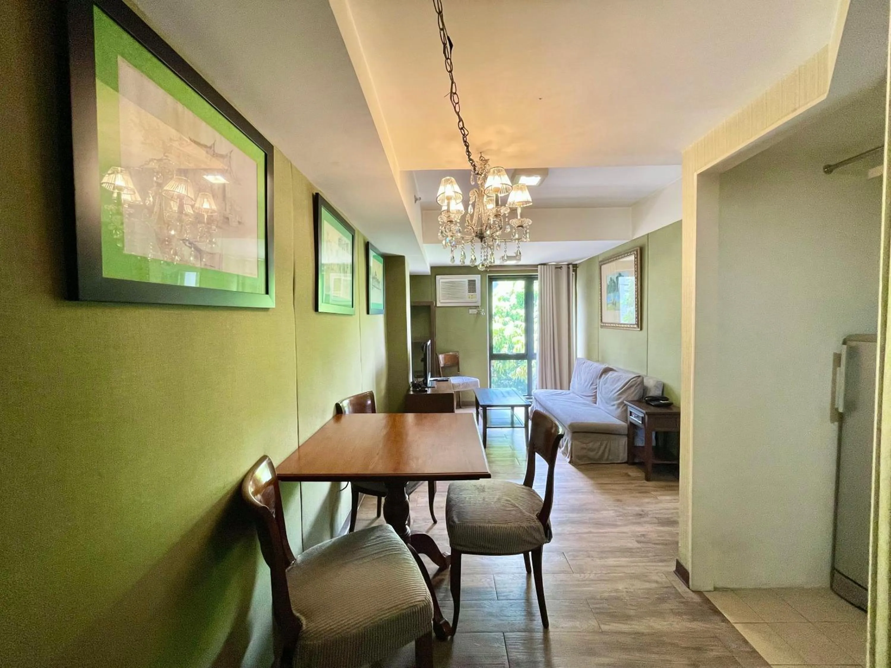 Dining area in CEO Flats