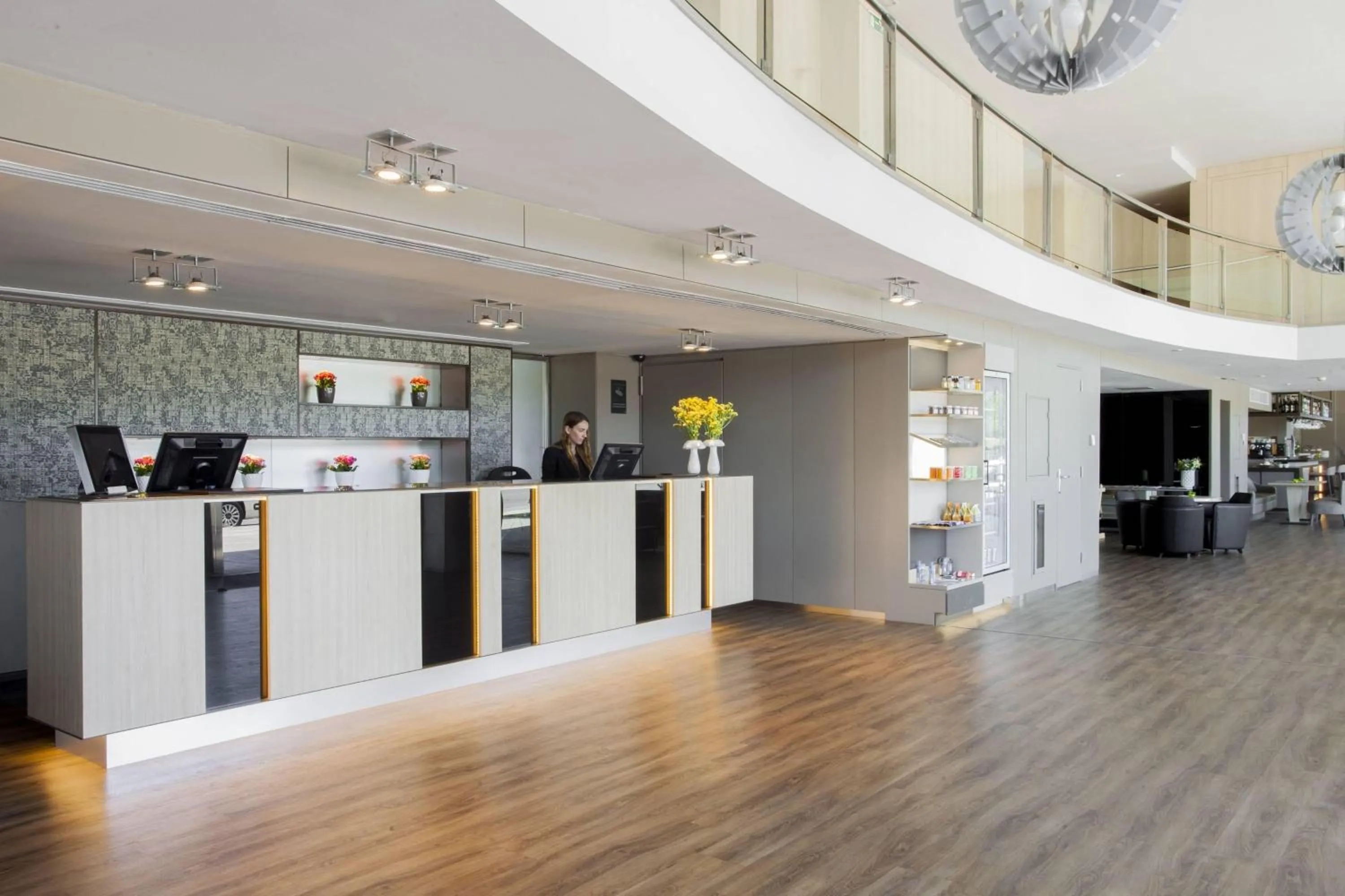 Lobby or reception in AC Hotel Córdoba by Marriott