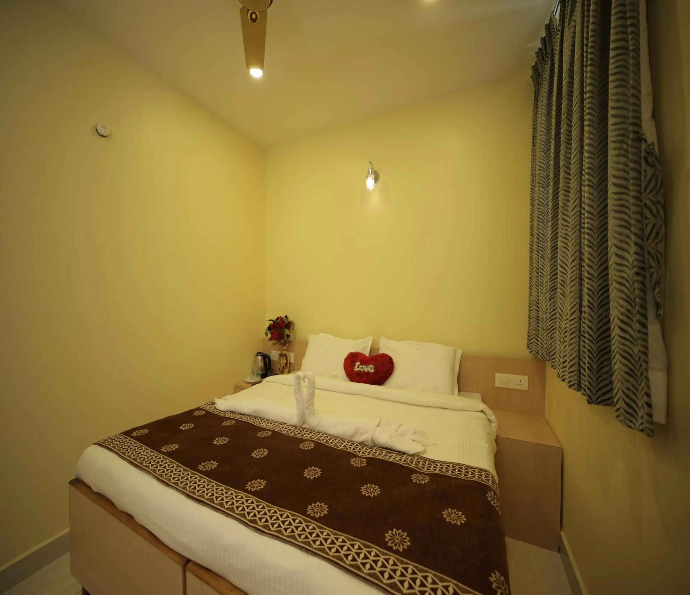 Bed in Nadanam Inn Bed in Nadanam Inn