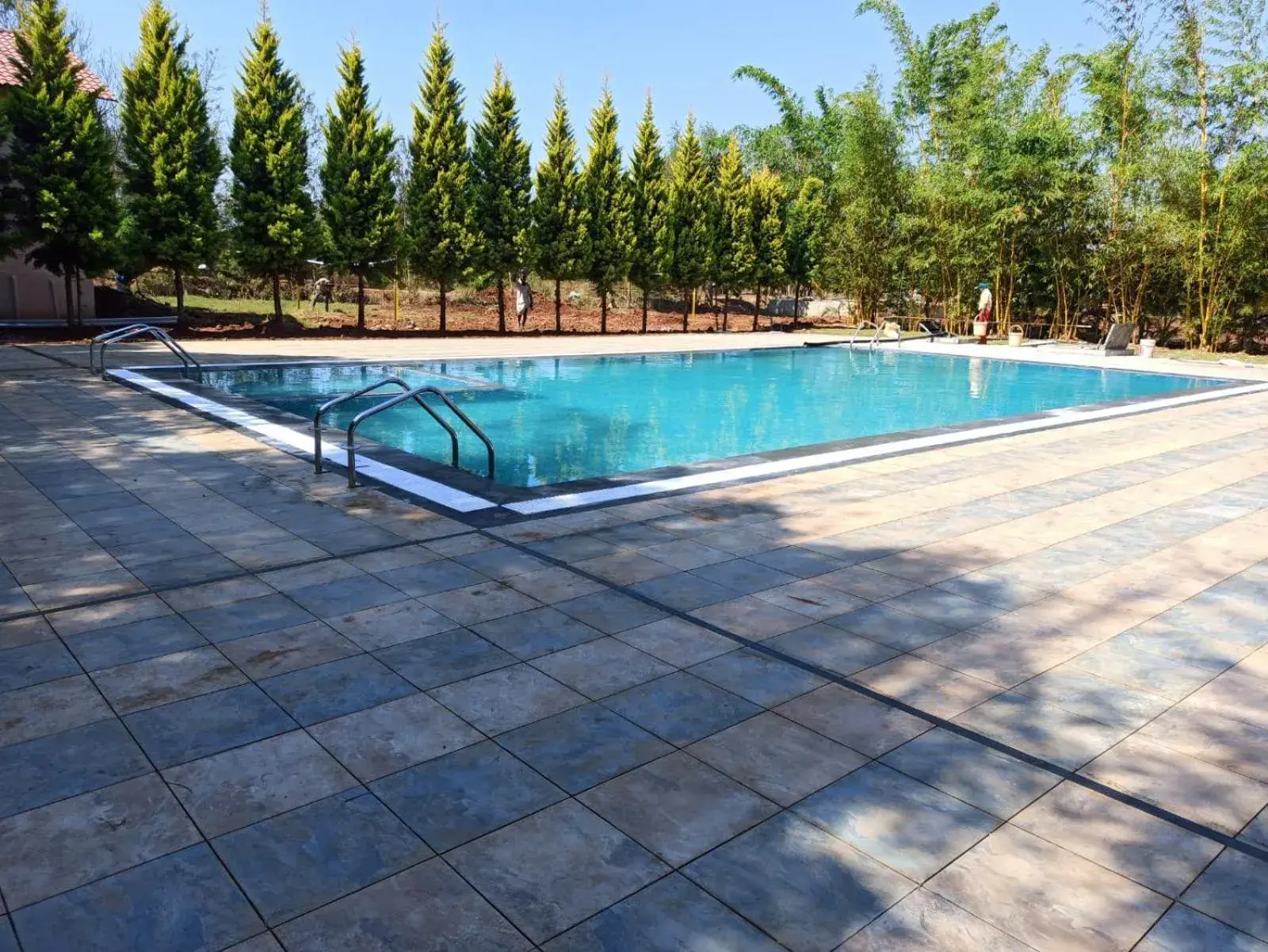 Swimming pool in Sterling Banashree Badami Swimming pool in Sterling Banashree Badami