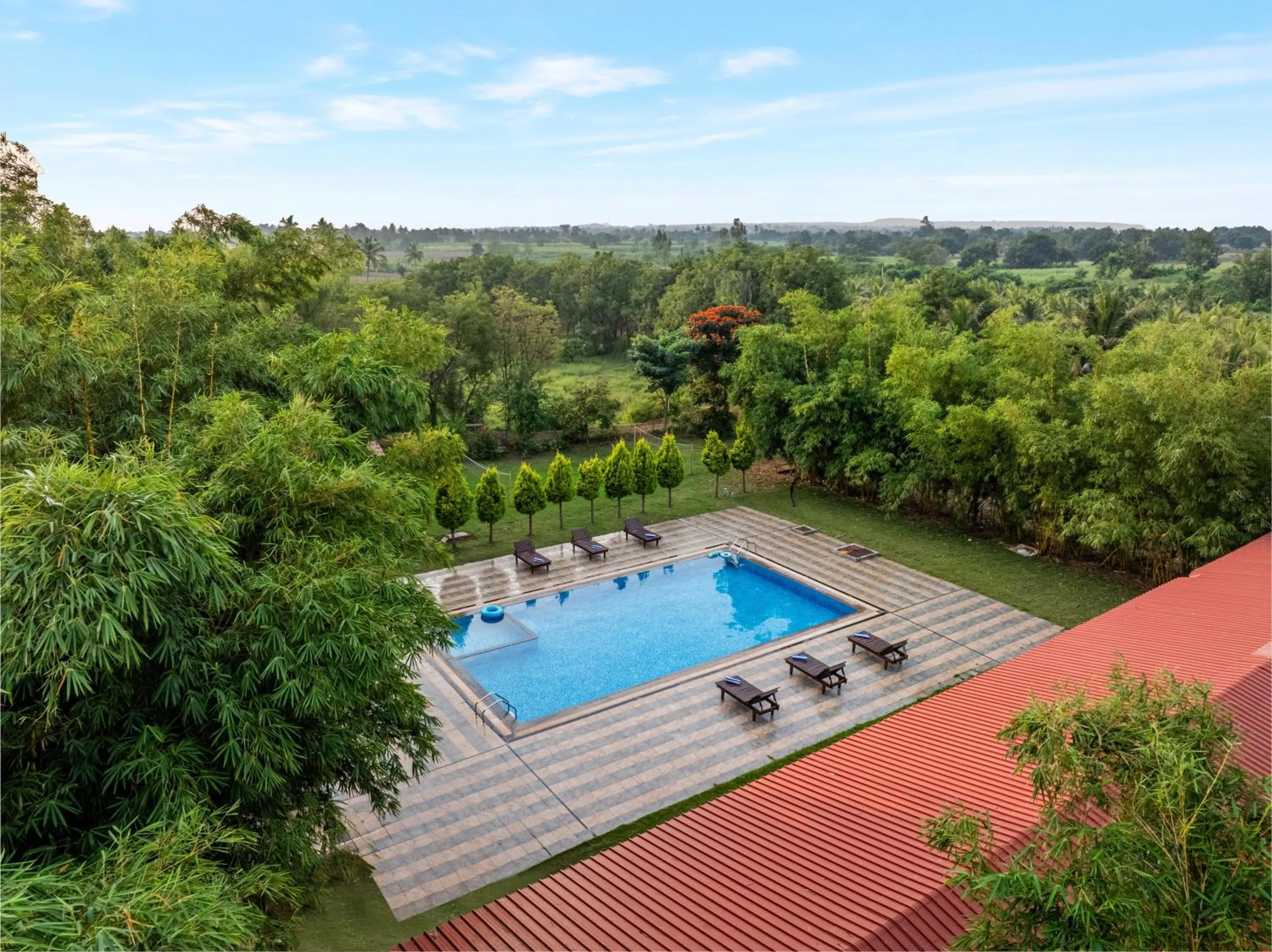 Swimming pool in Sterling Banashree Badami