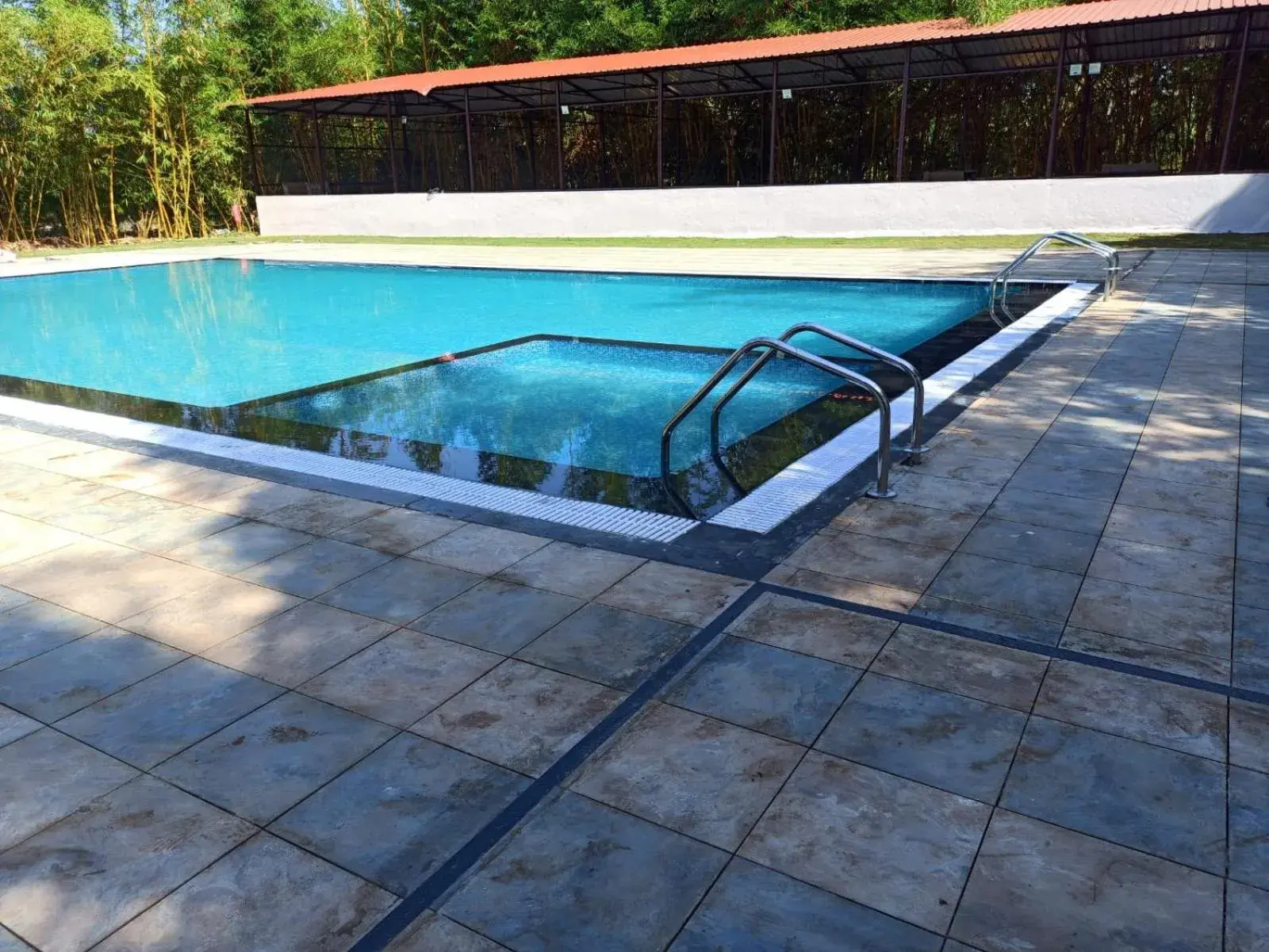 Swimming pool in Sterling Banashree Badami Swimming pool in Sterling Banashree Badami