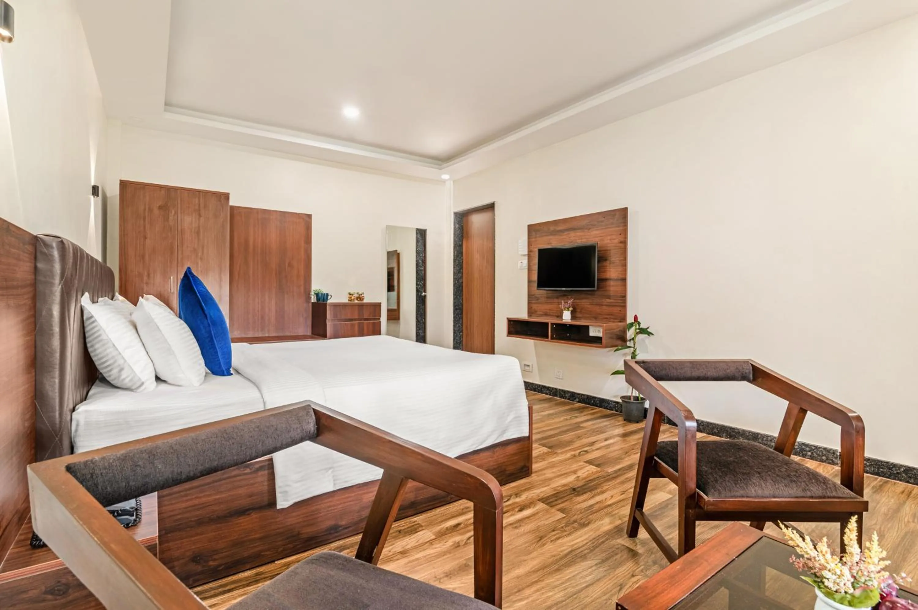 Bedroom, Bed in Sterling Banashree Badami