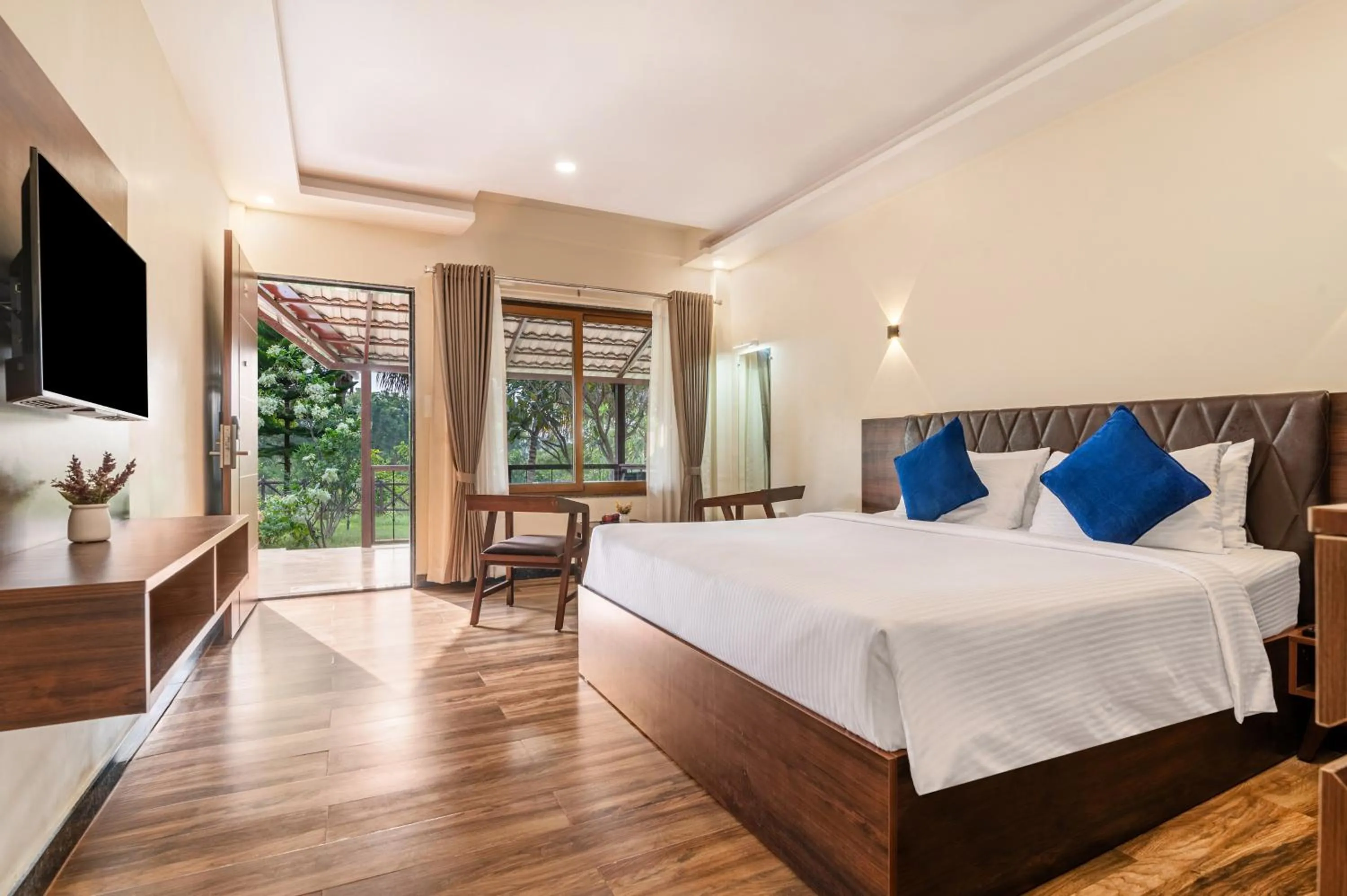 Bedroom, Bed in Sterling Banashree Badami