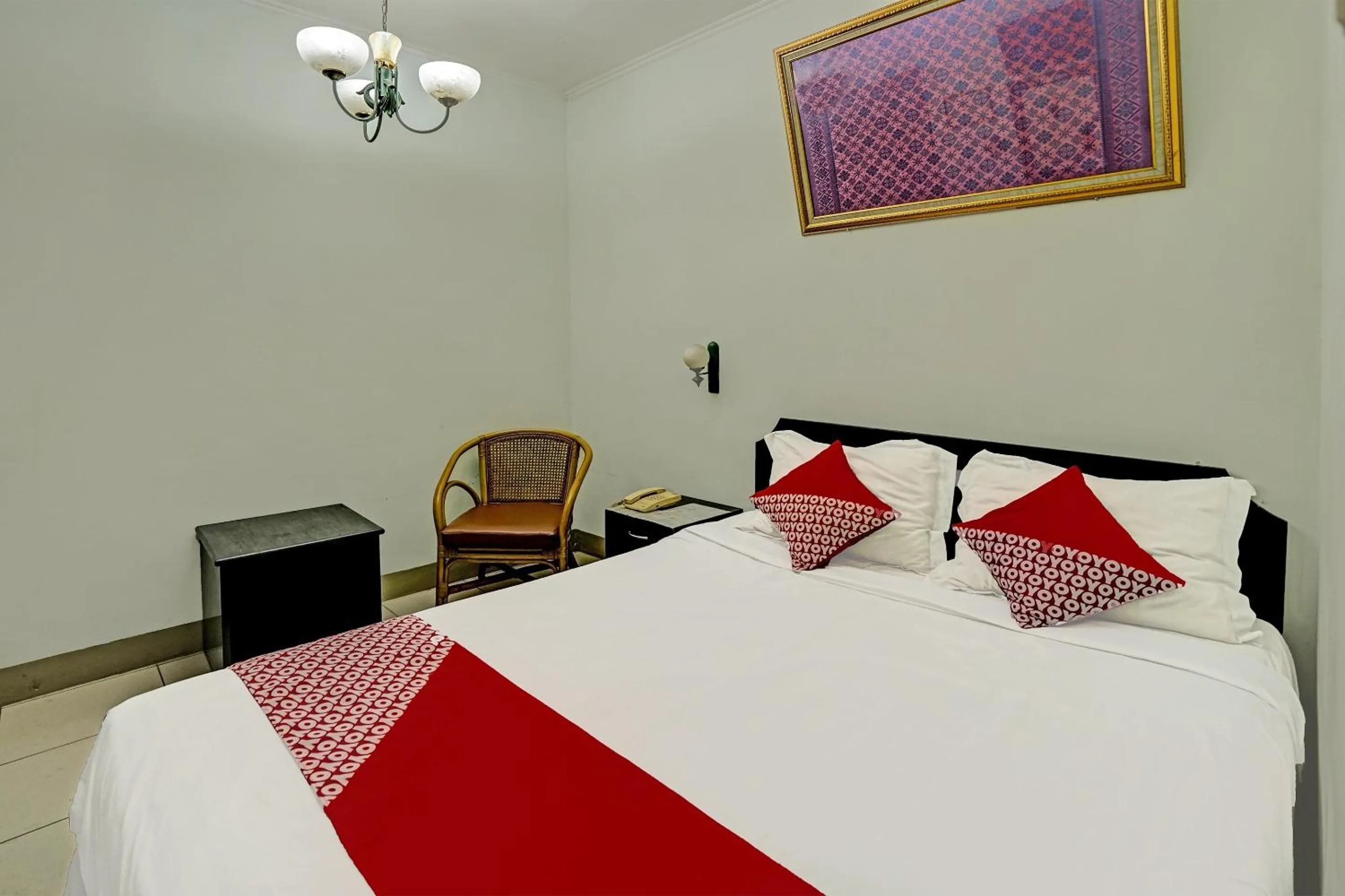 Bedroom, Bed in Hotel O Wisma Bari