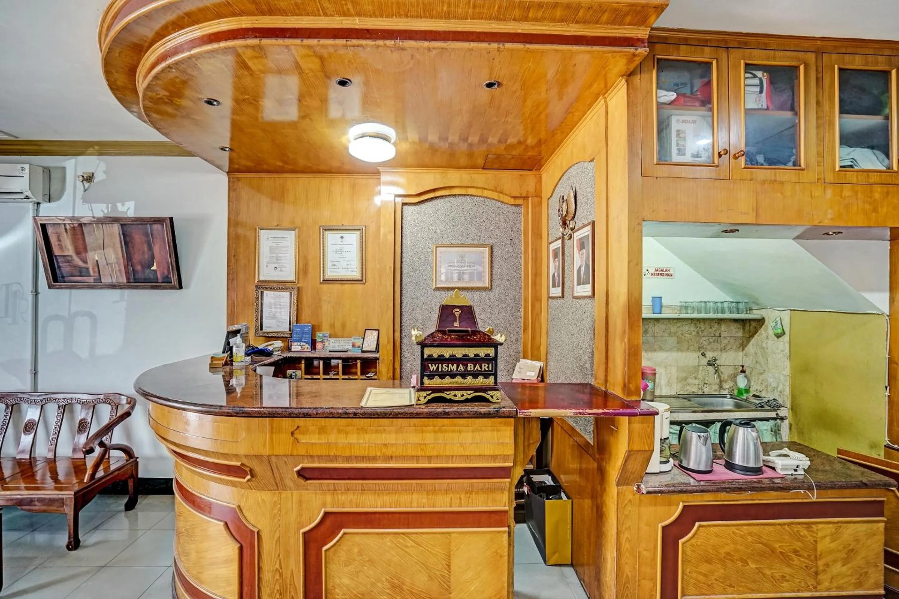 Lobby or reception in Hotel O Wisma Bari