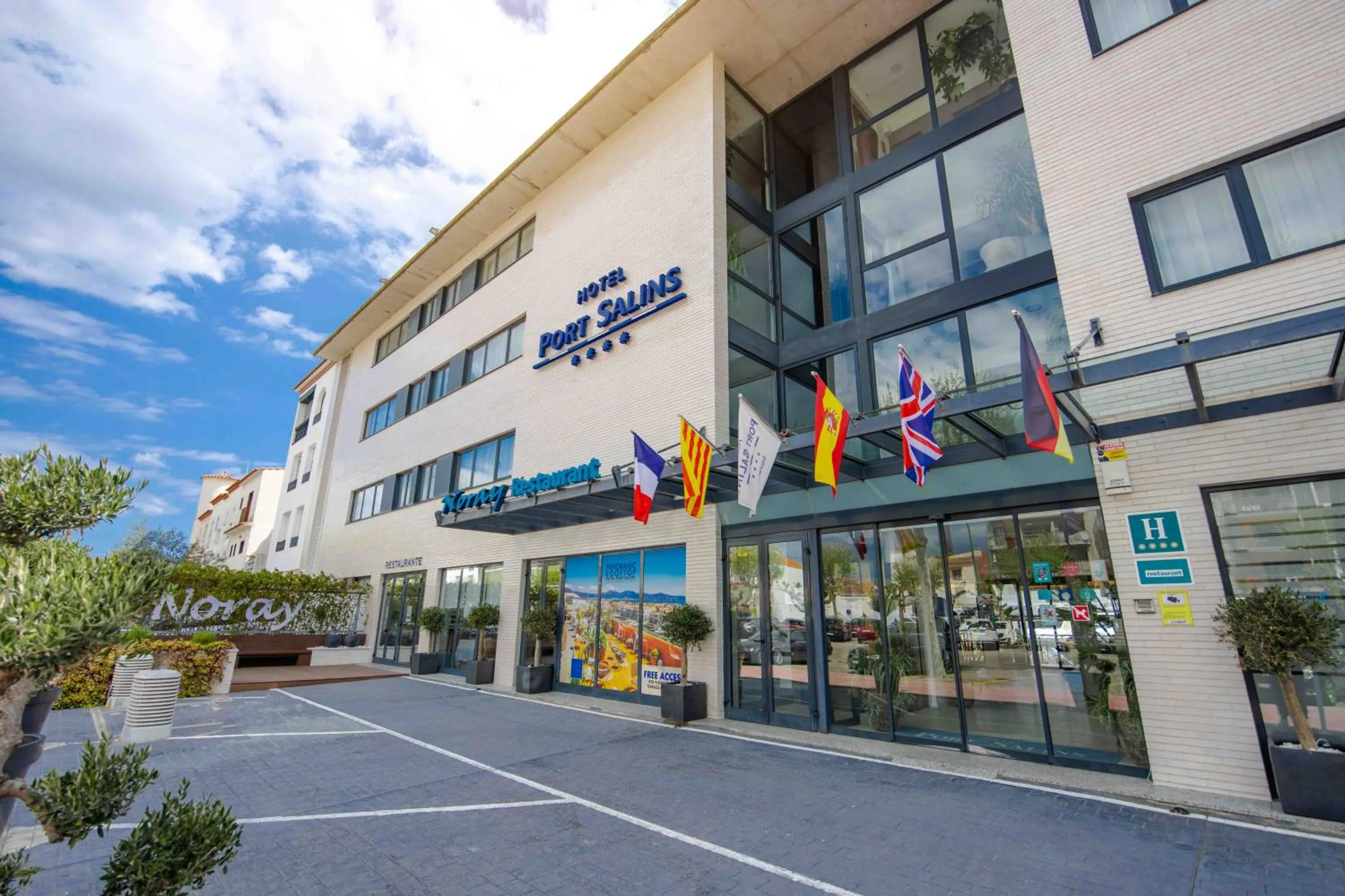 Property building in Hotel Port Salins by Pierre & Vacances