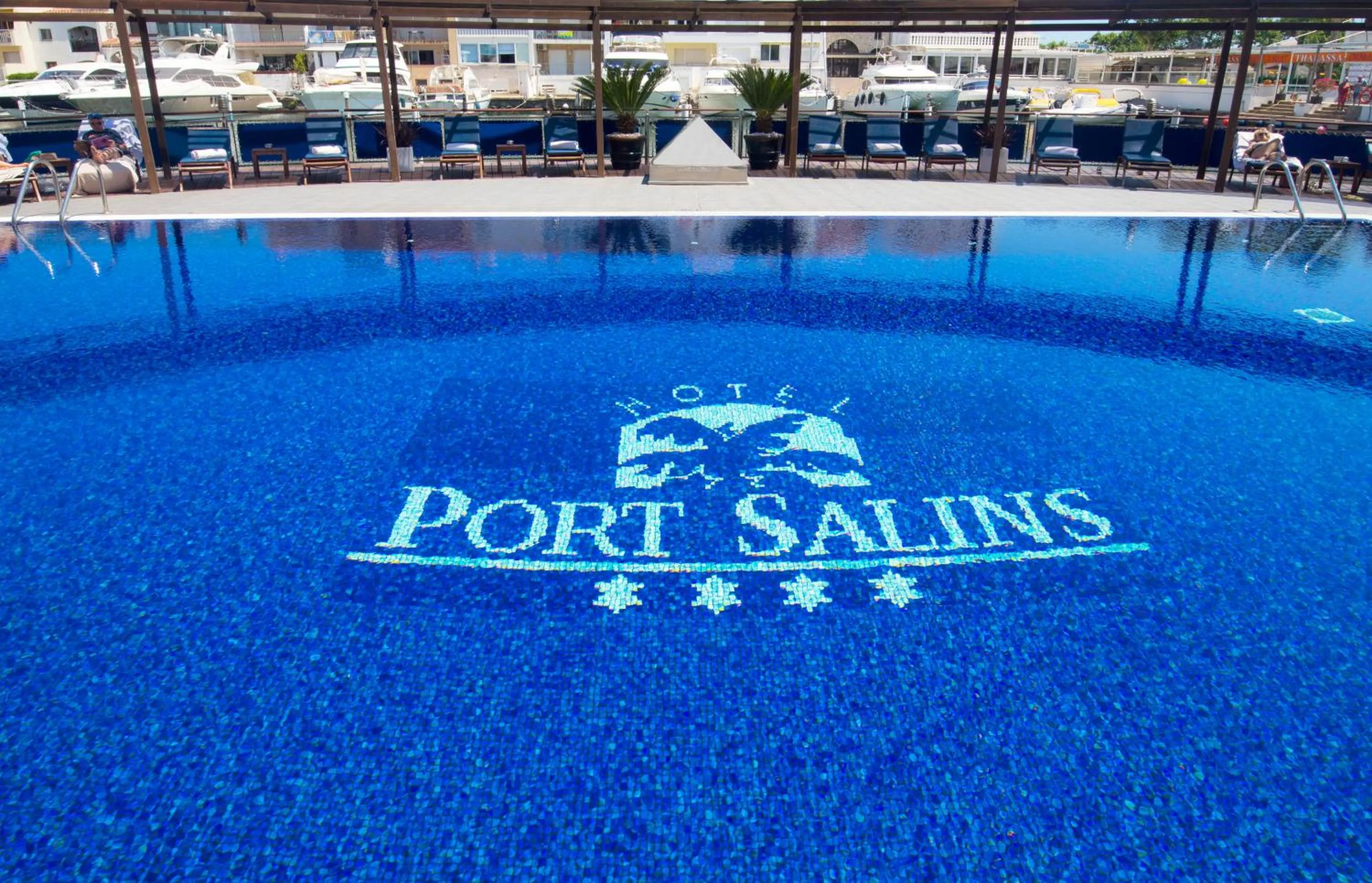 Swimming pool in Hotel Port Salins by Pierre & Vacances