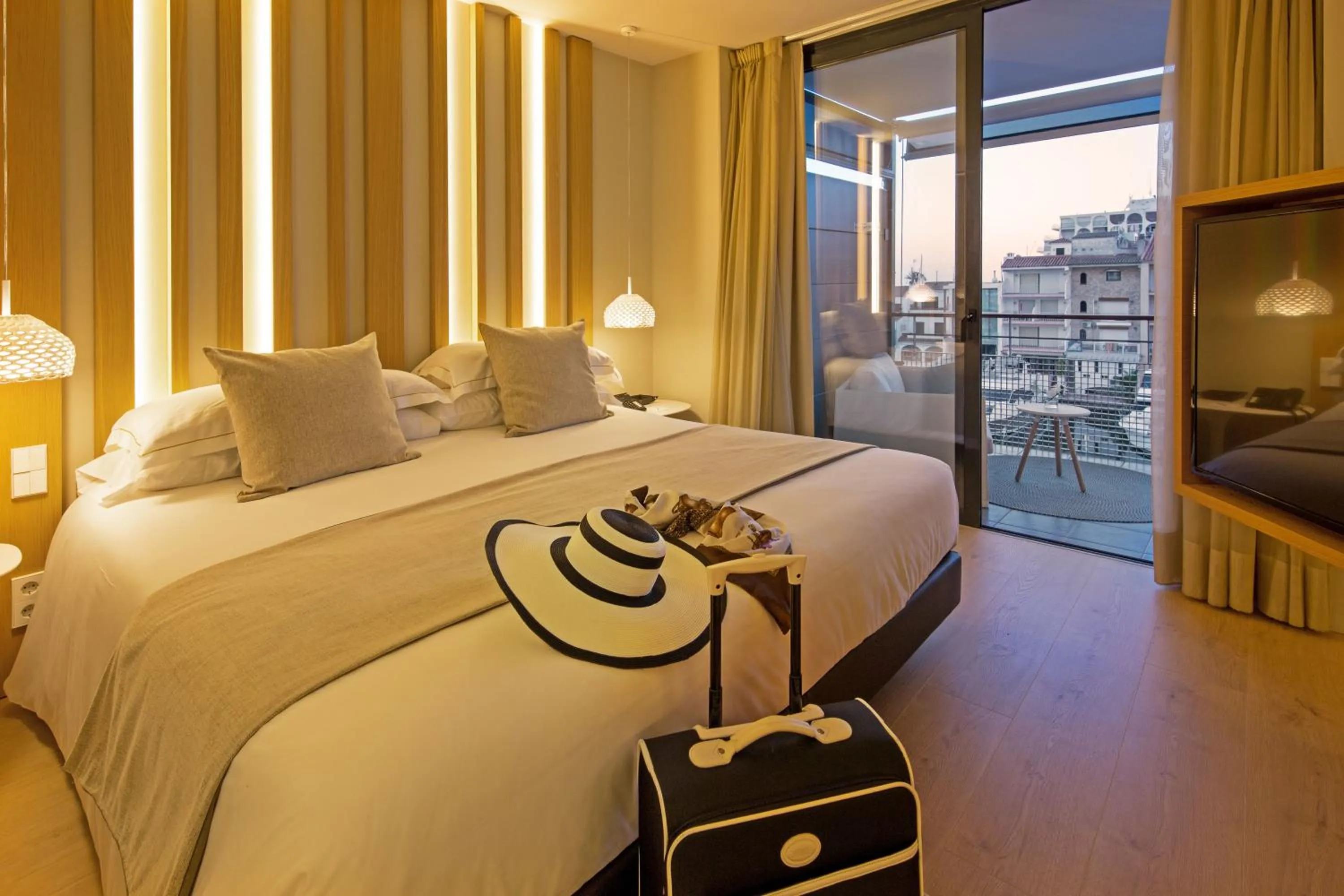 Photo of the whole room, Bed in Hotel Port Salins by Pierre & Vacances