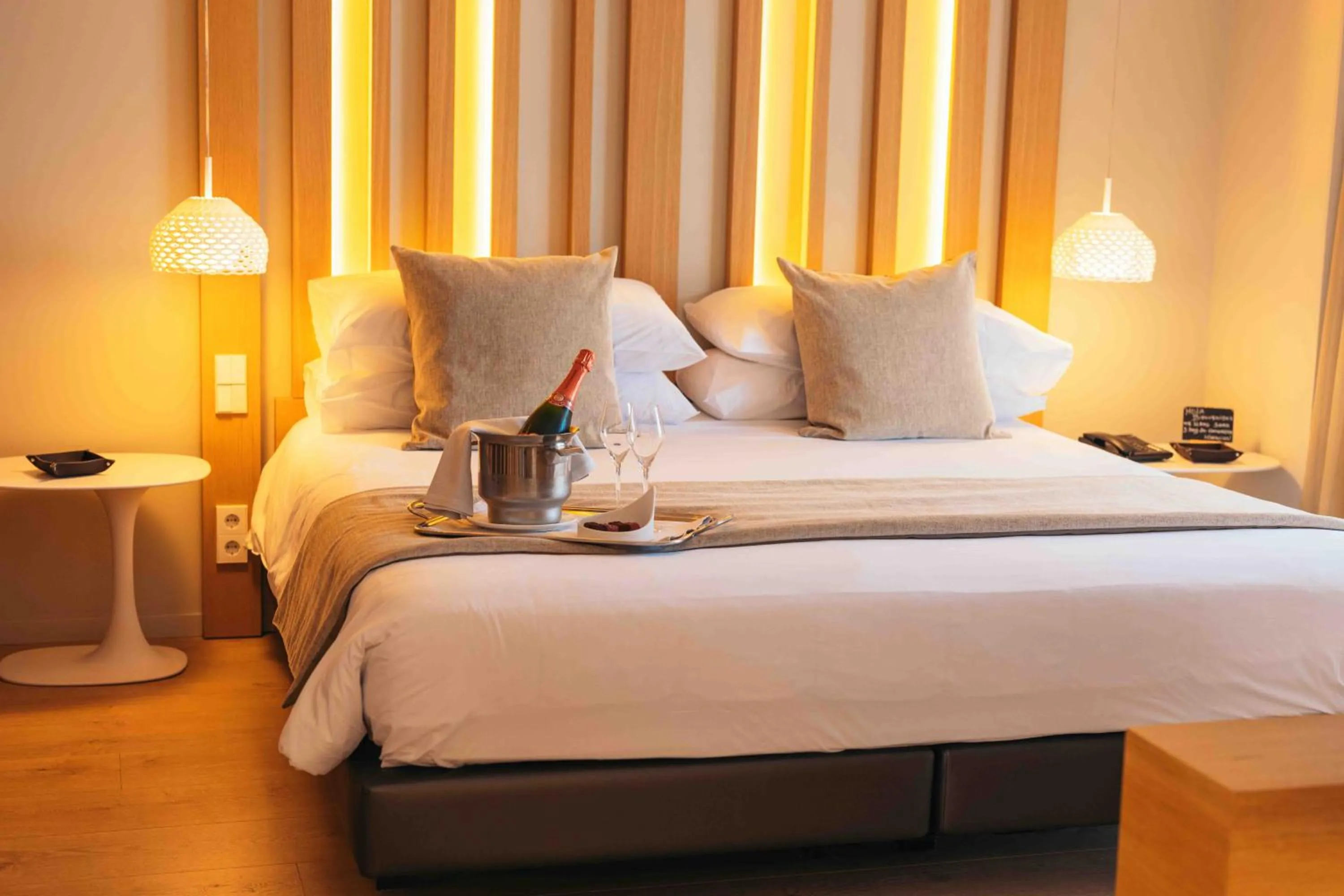 Bed in Hotel Port Salins by Pierre & Vacances